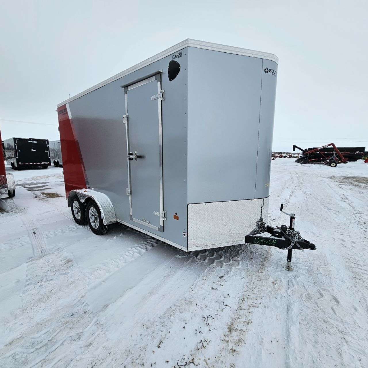 2025 Royal LCH 7' x 14' + V-Nose Cargo Trailer