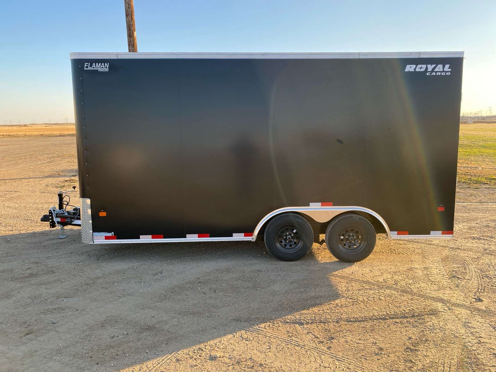 2025 Royal LCH 8'6" x 16' Flat Front Cargo Trailer