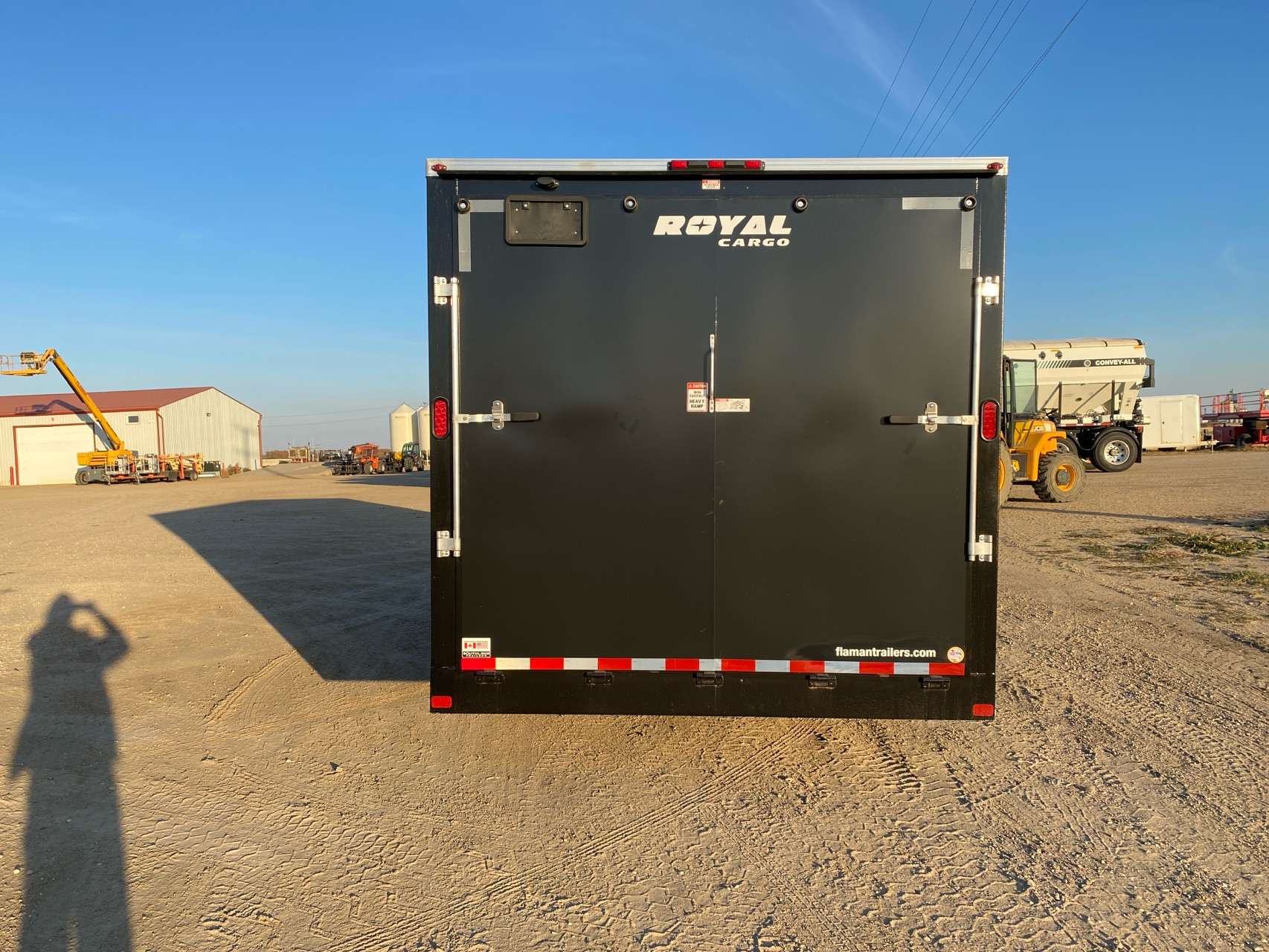 2025 Royal LCH 8'6" x 16' Flat Front Cargo Trailer