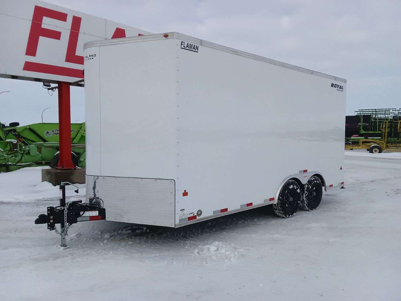 2025 Royal LCH 8'6" x 16' + V-Nose Cargo Trailer
