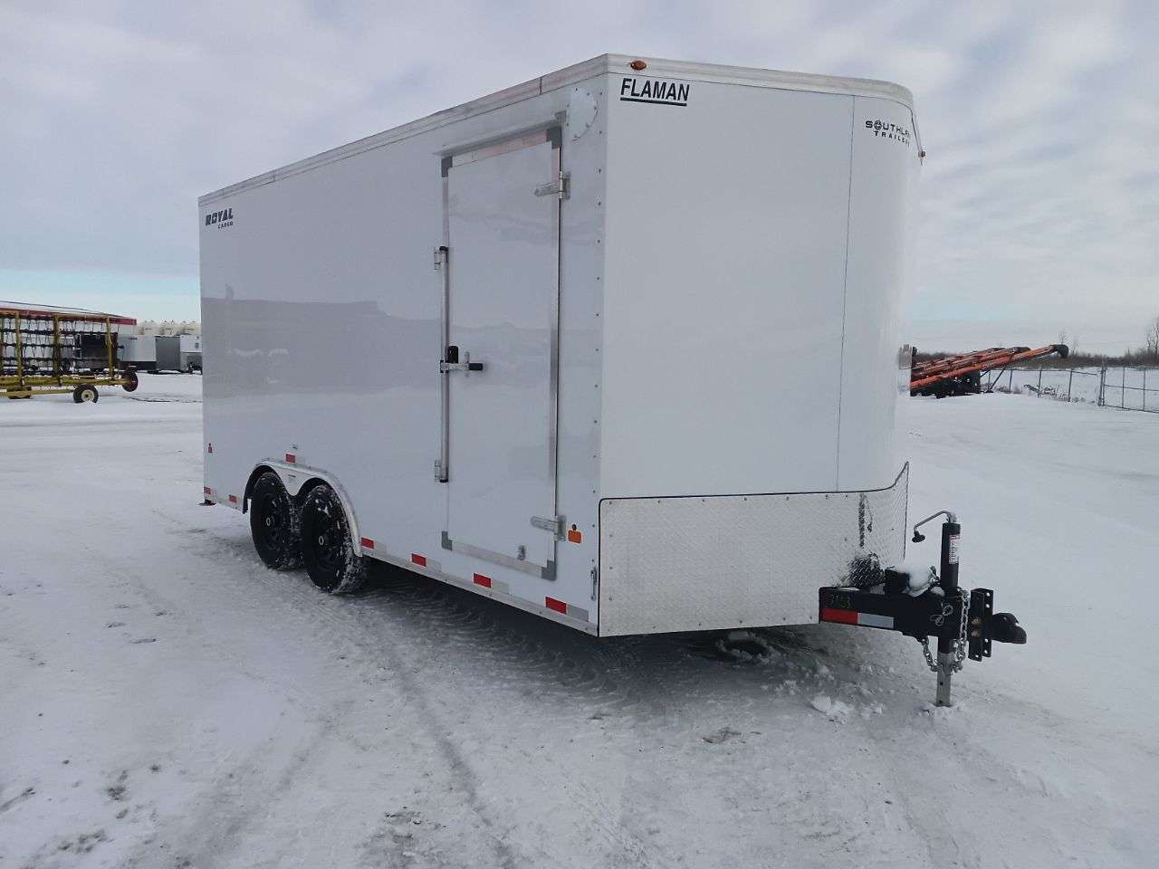 2025 Royal LCH 8'6" x 16' + V-Nose Cargo Trailer