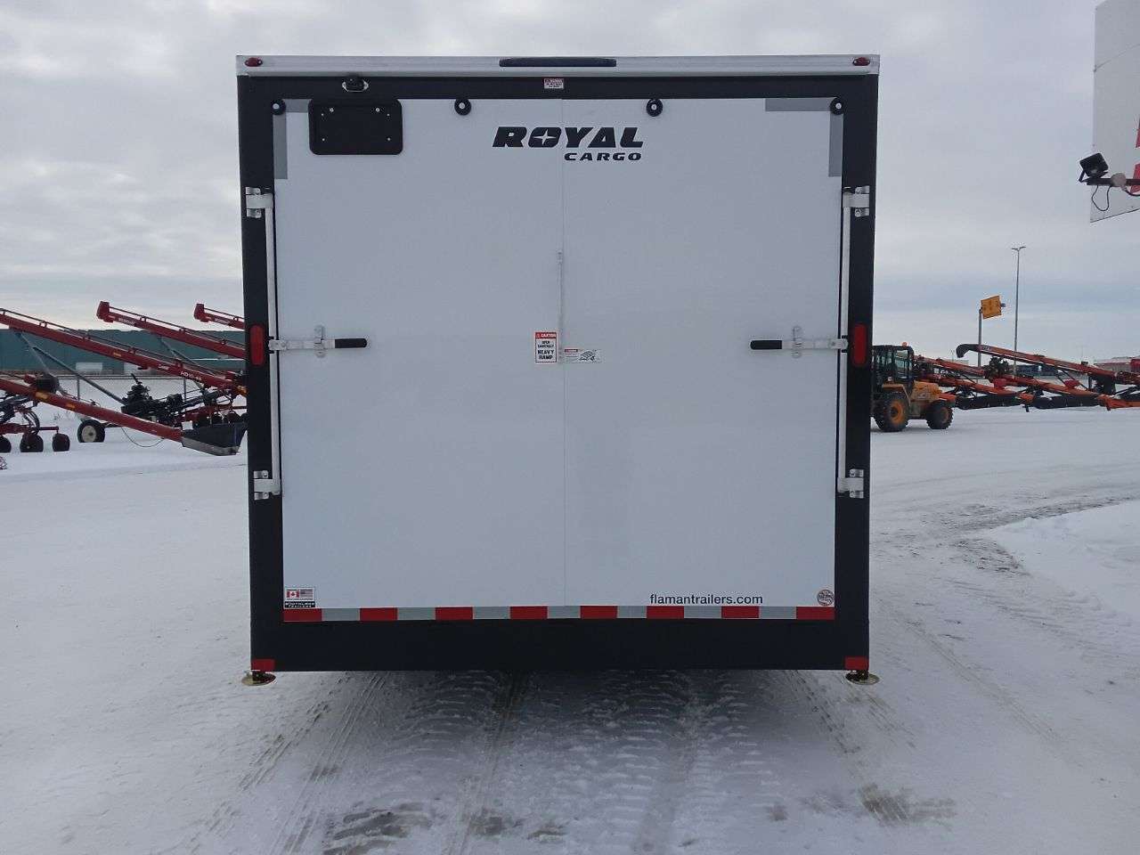 2025 Royal LCH 8'6" x 16' + V-Nose Cargo Trailer