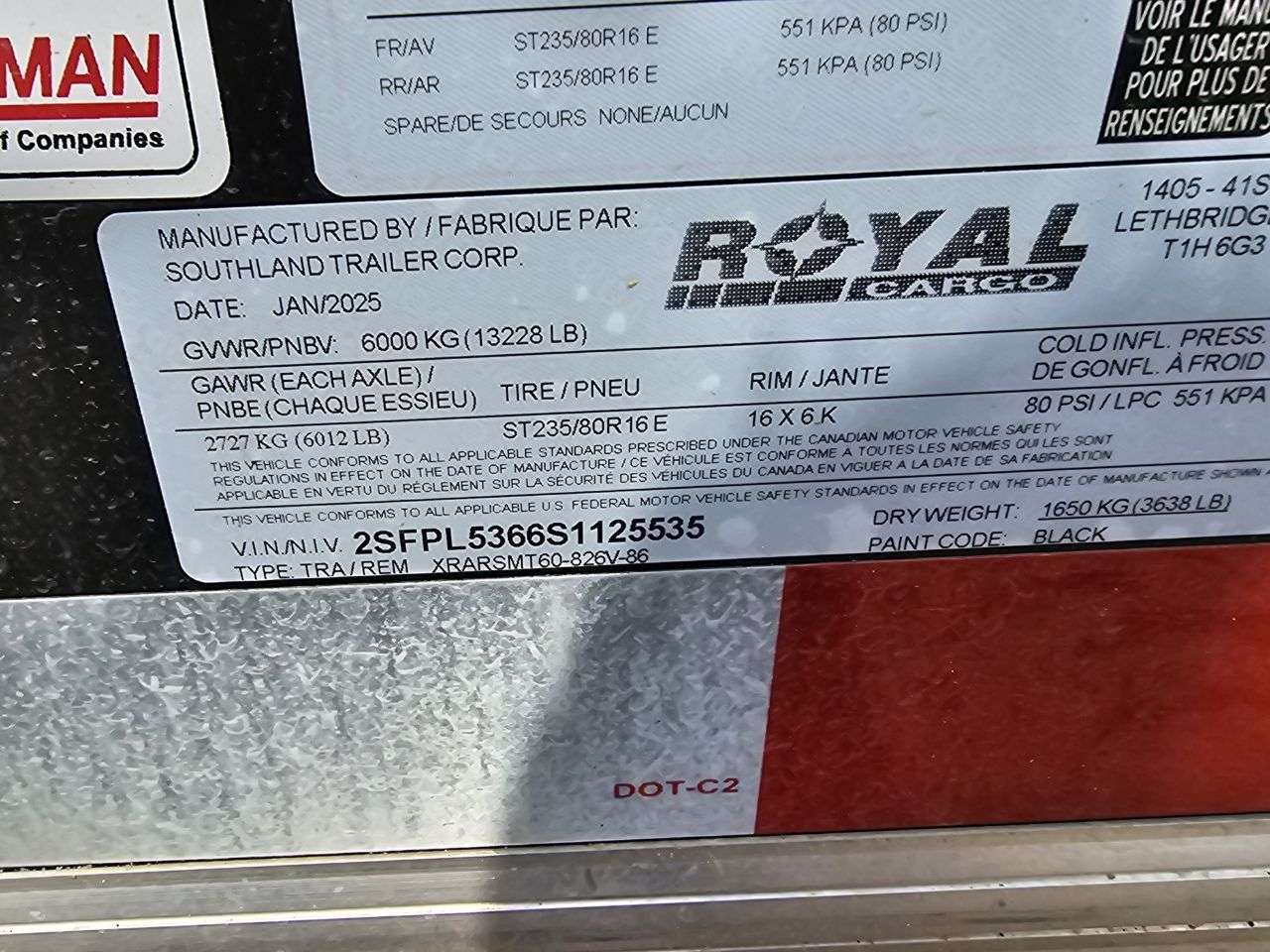 2025 Royal XR 8'6" x 22' + V-Nose Toy Hauler
