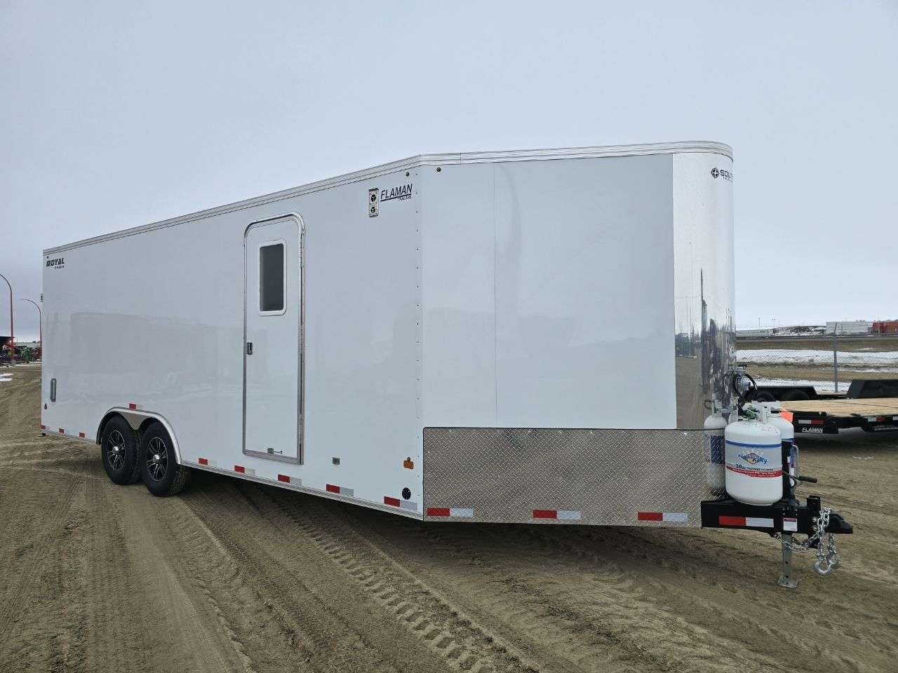 2025 Royal XR 8'6" x 22' + V-Nose Toy Hauler Trailer