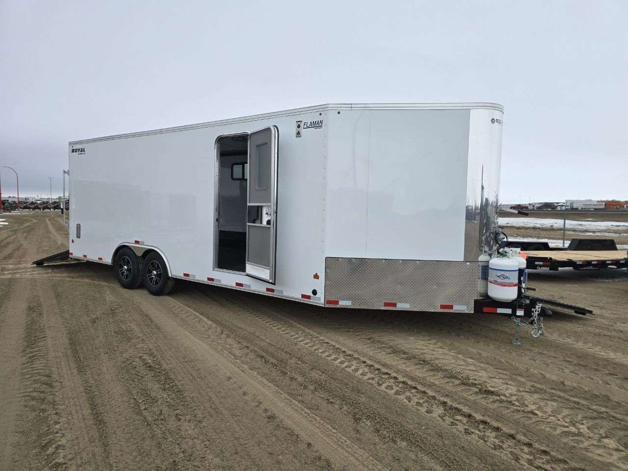 2025 Royal XR 8'6" x 22' + V-Nose Toy Hauler Trailer