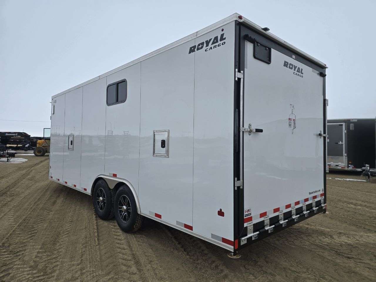 2025 Royal XR 8'6" x 22' + V-Nose Toy Hauler Trailer