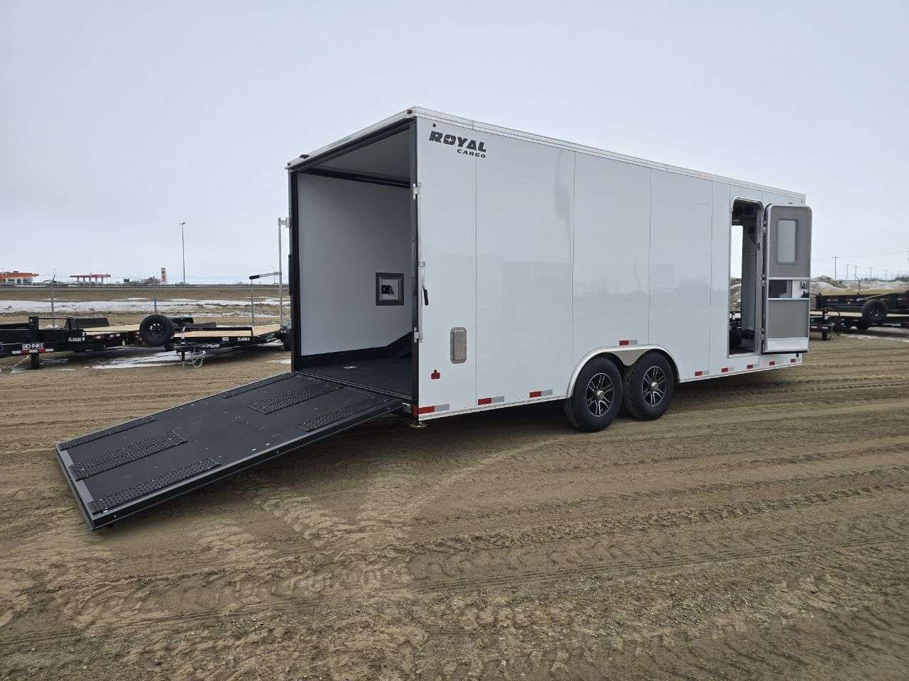 2025 Royal XR 8'6" x 22' + V-Nose Toy Hauler Trailer