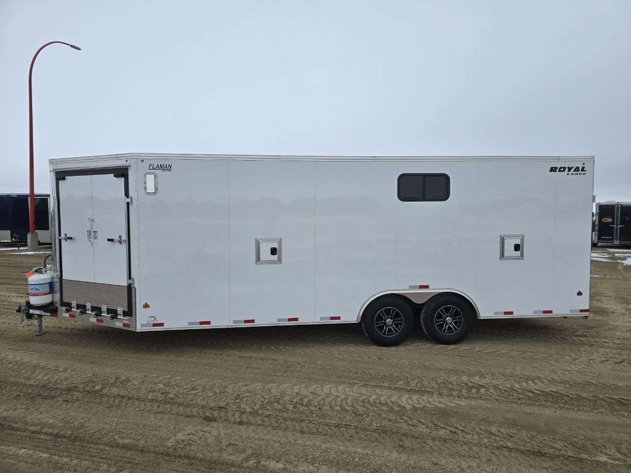 2025 Royal XR 8'6" x 22' + V-Nose Toy Hauler Trailer