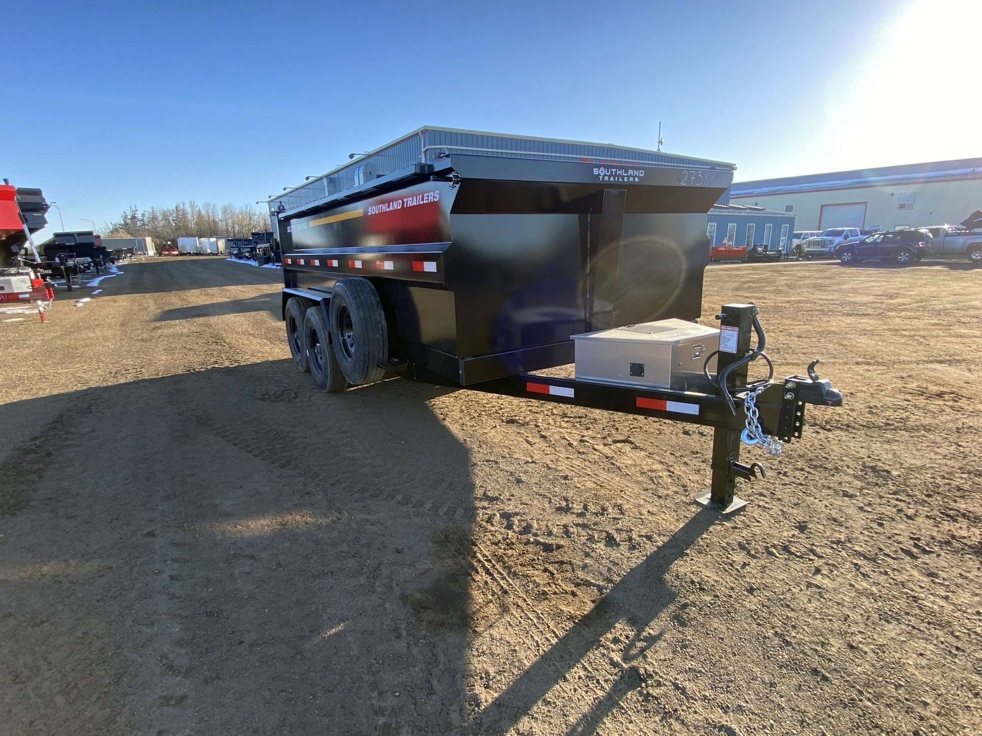 2025 Southland 14' High Side Dump Trailer