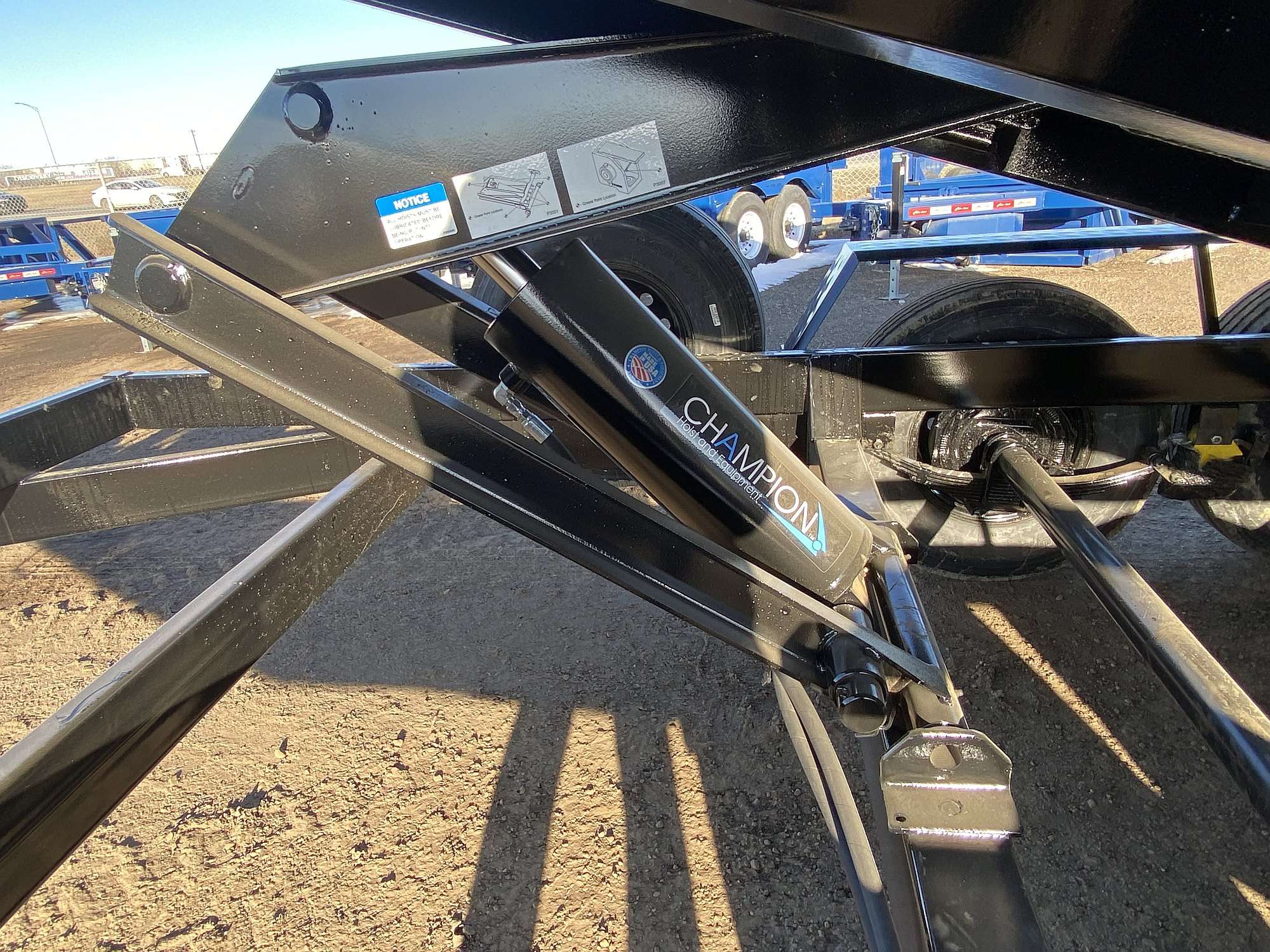 2025 Southland 14' High Side Dump Trailer