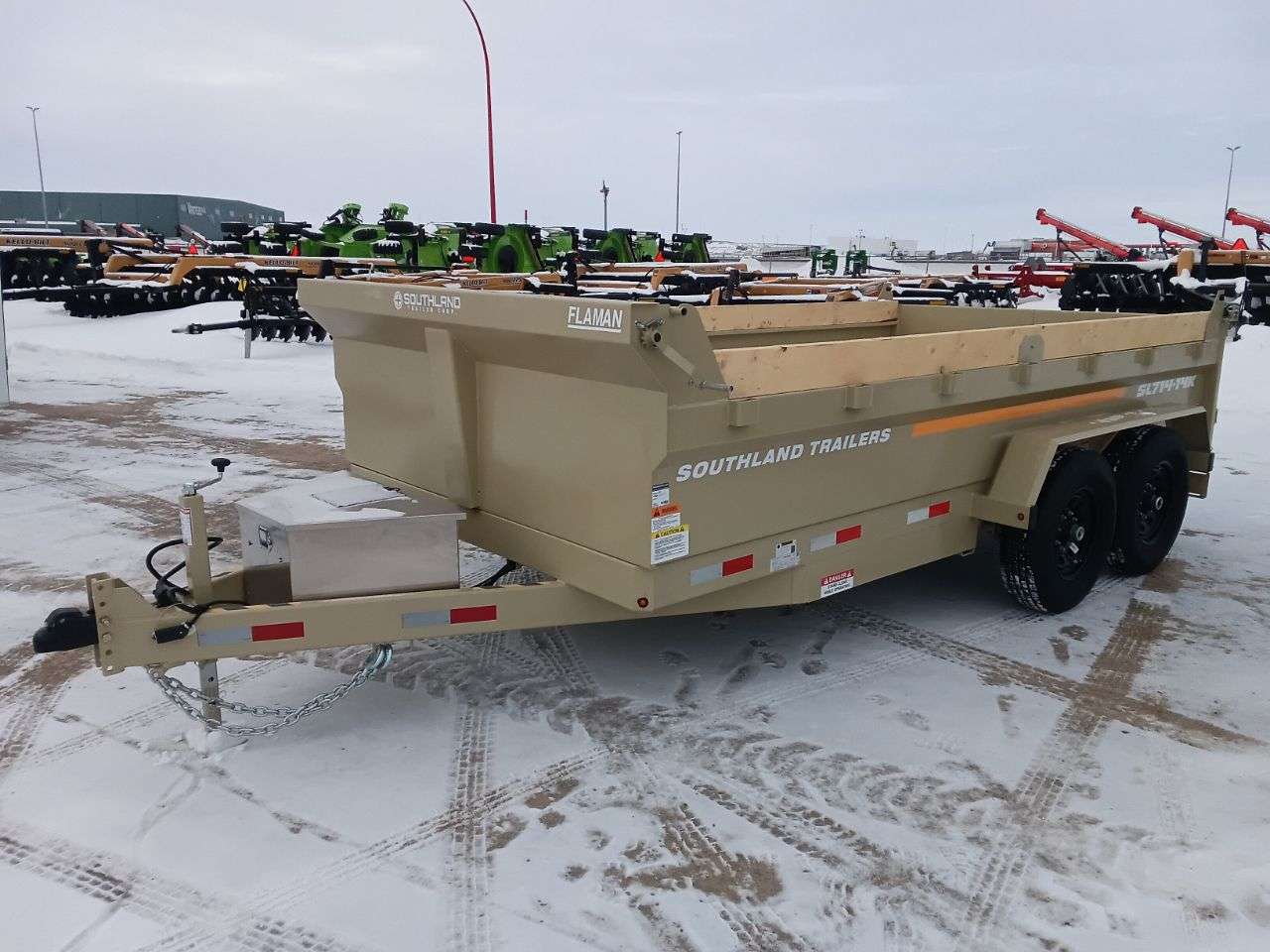 2025 Southland 14K 7' x 14' Dump