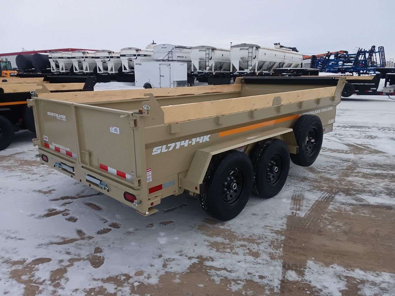 2025 Southland 14K 7' x 14' Dump