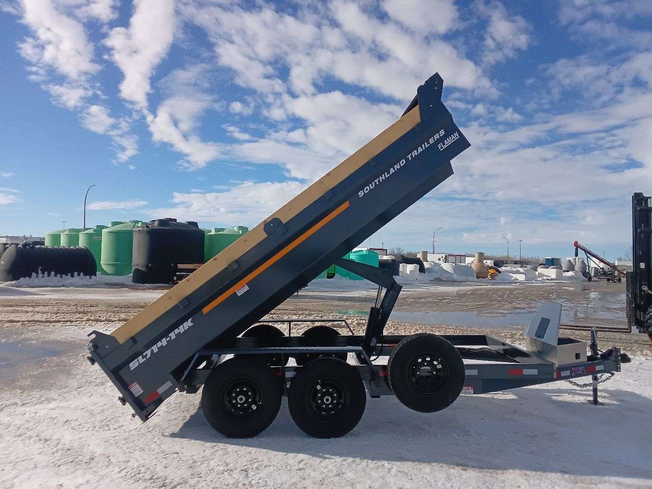 2025 Southland 14K 7' x 14' Dump