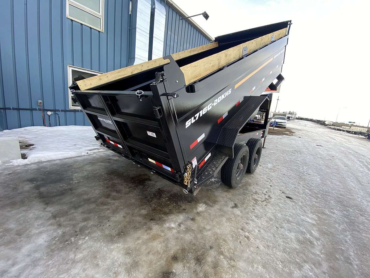 2025 Southland 16' Gooseneck Dump Trailer