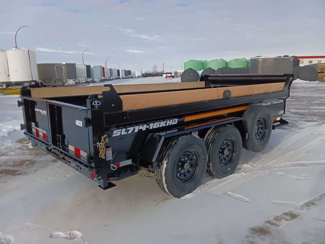 2025 Southland 16K 7' x 14' Heavy Duty Dump