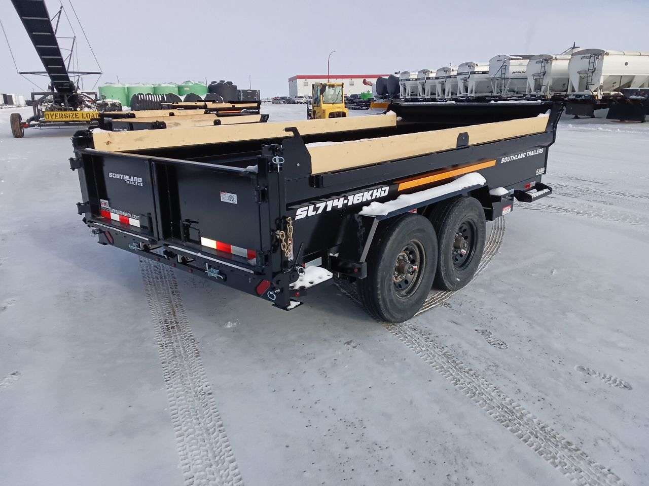 2025 Southland 16K 7' x 14' Heavy Duty Dump