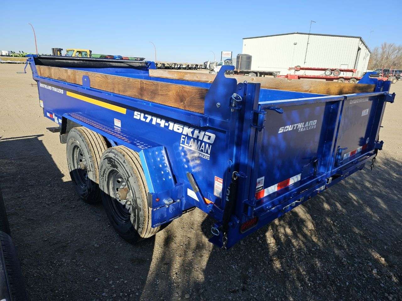 2025 Southland 16K 7' x 14' Heavy Duty Dump Trailer