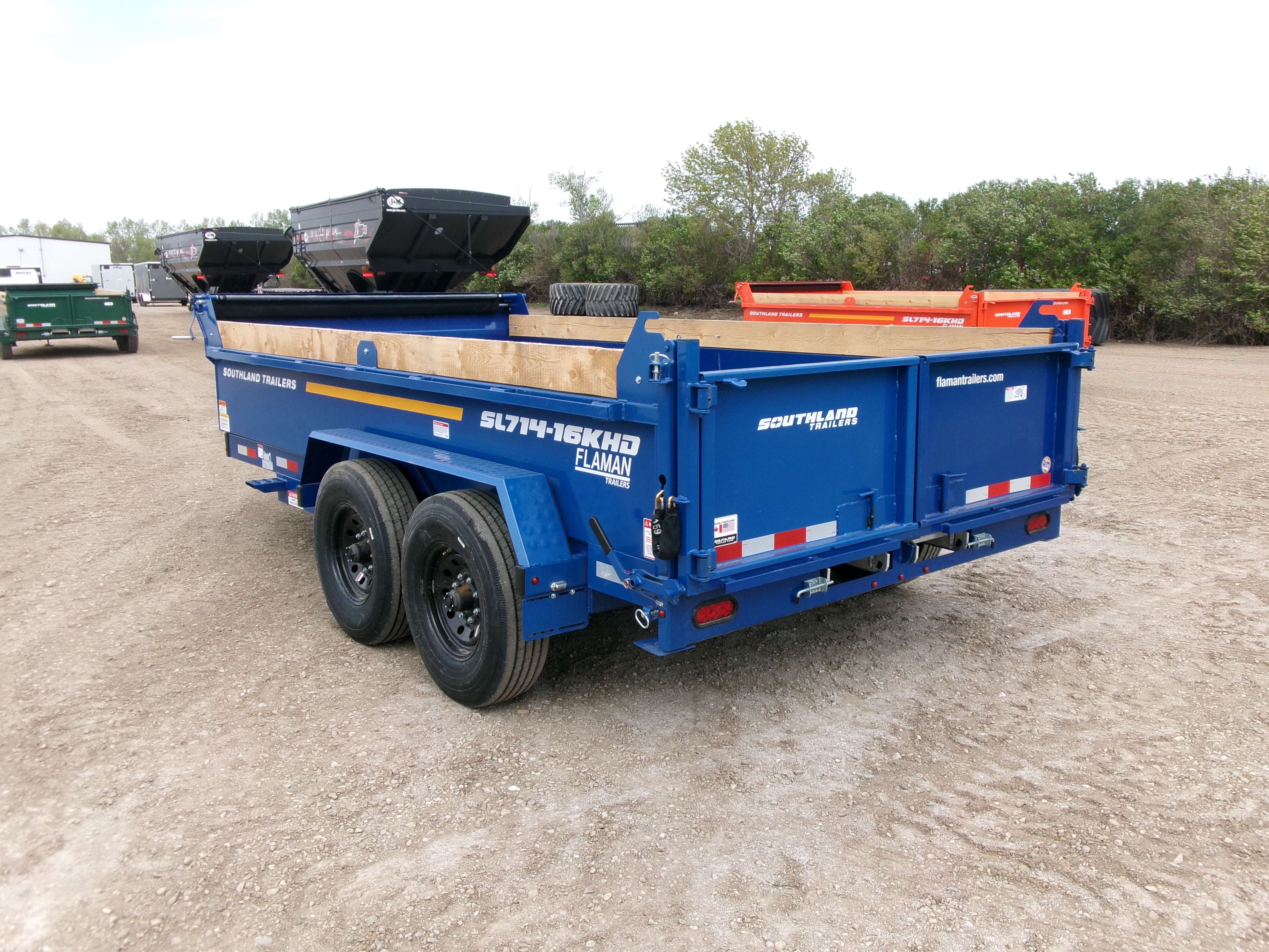 2025 Southland 16K HD 7' x 14' Dump