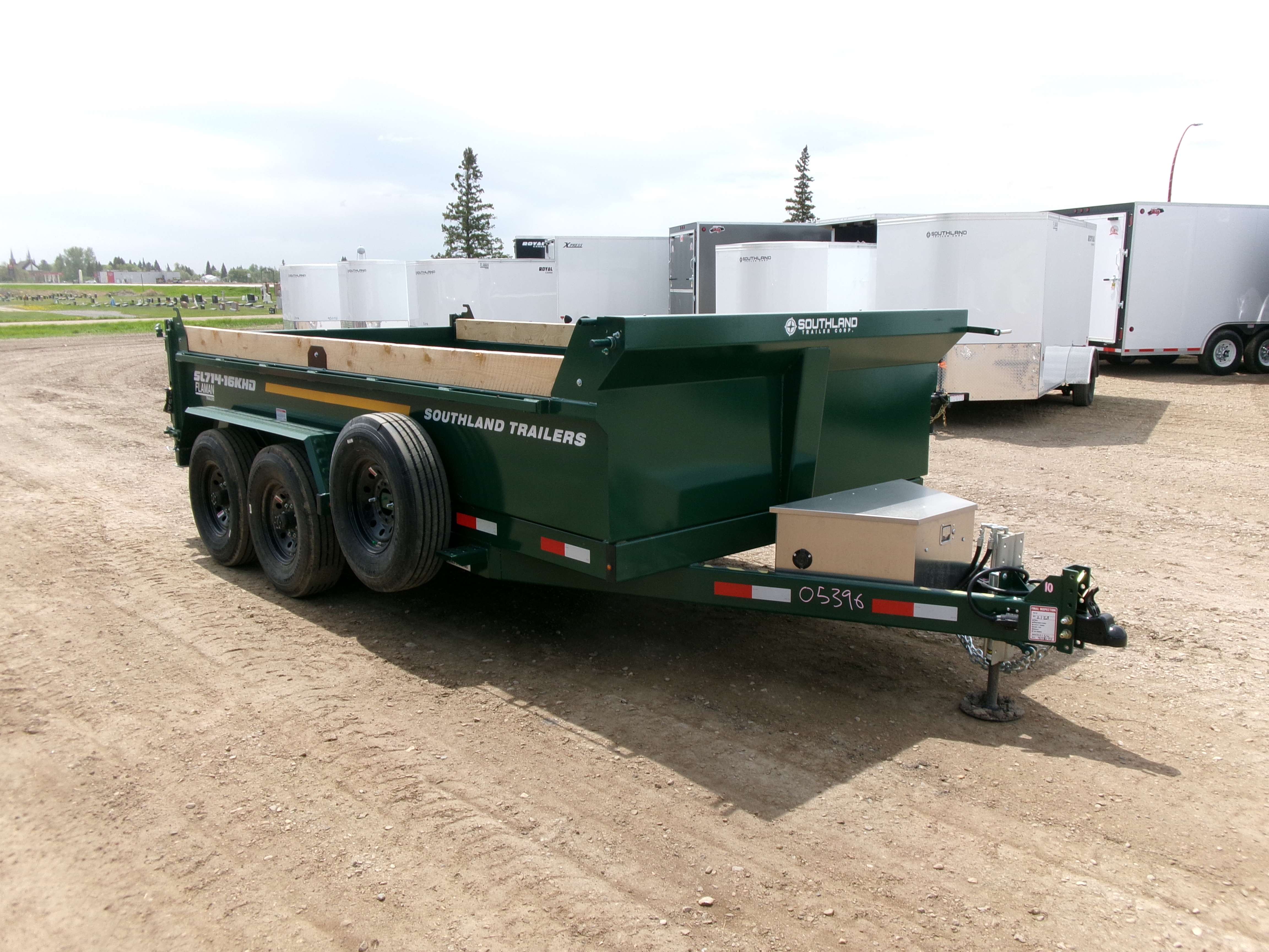 2025 Southland 16K HD 7' x 14' Dump