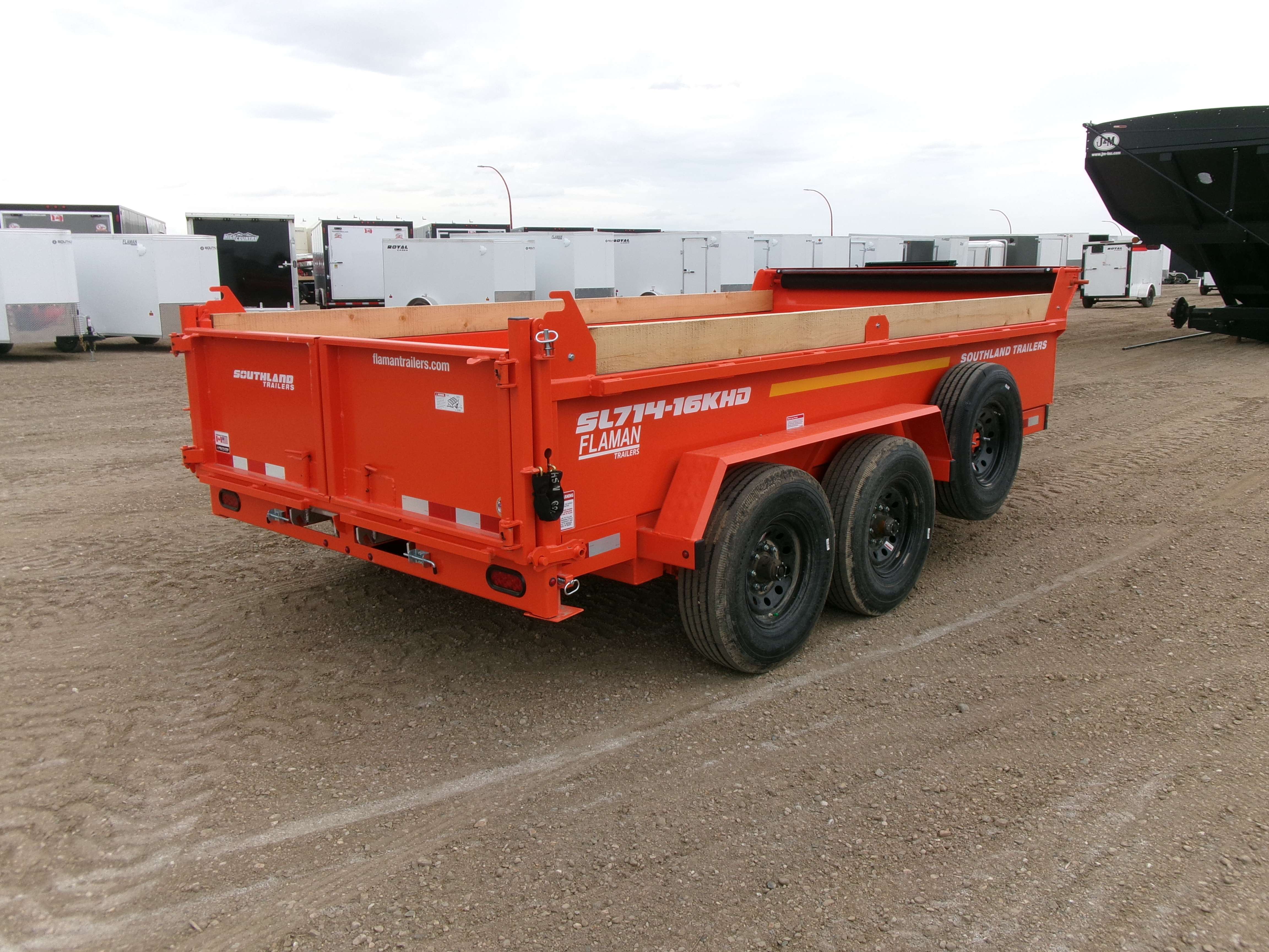 2025 Southland 16K HD 7' x 14' Dump