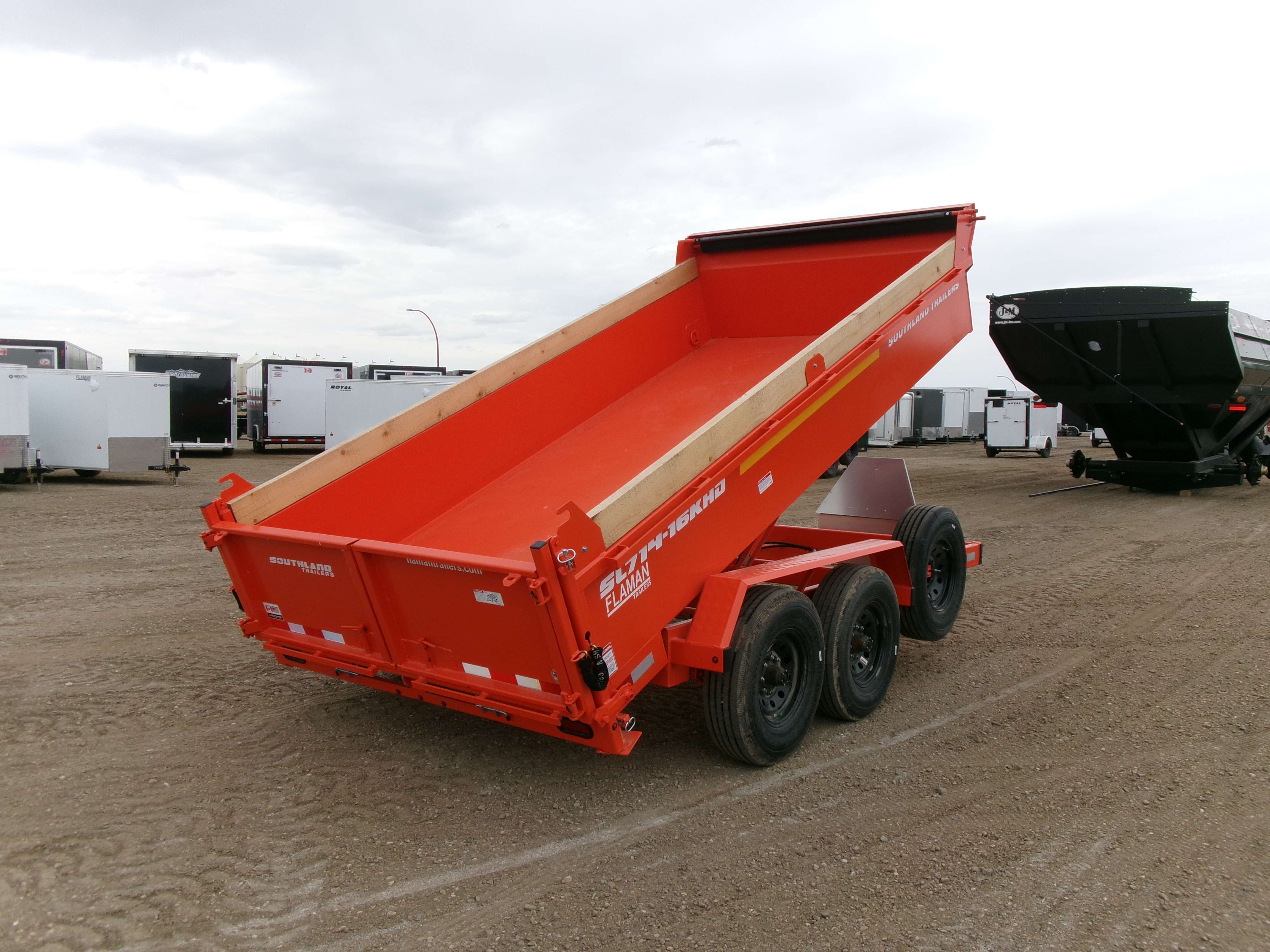 2025 Southland 16K HD 7' x 14' Dump