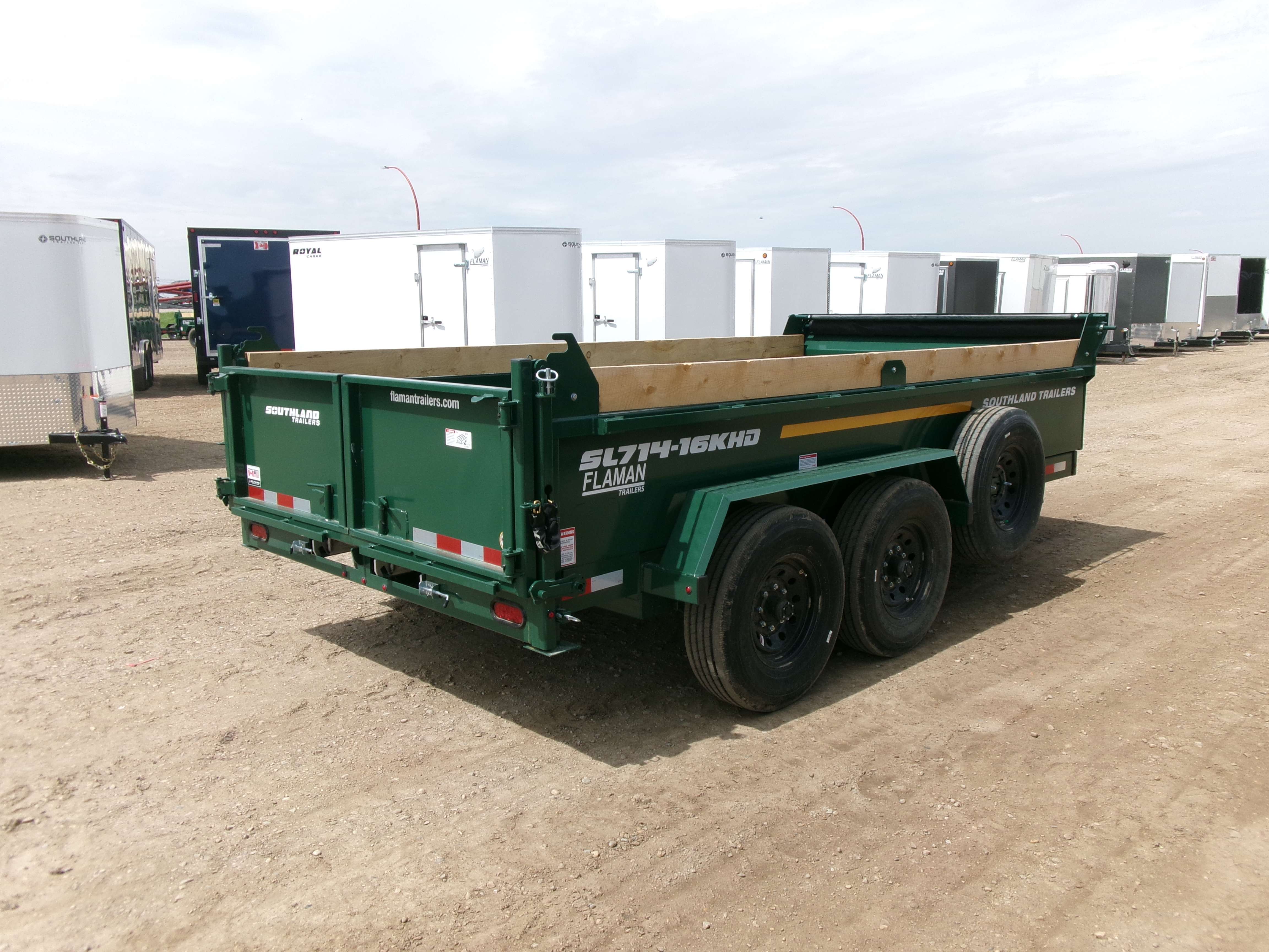 2025 Southland 16K HD 7' x 14' Dump Trailer
