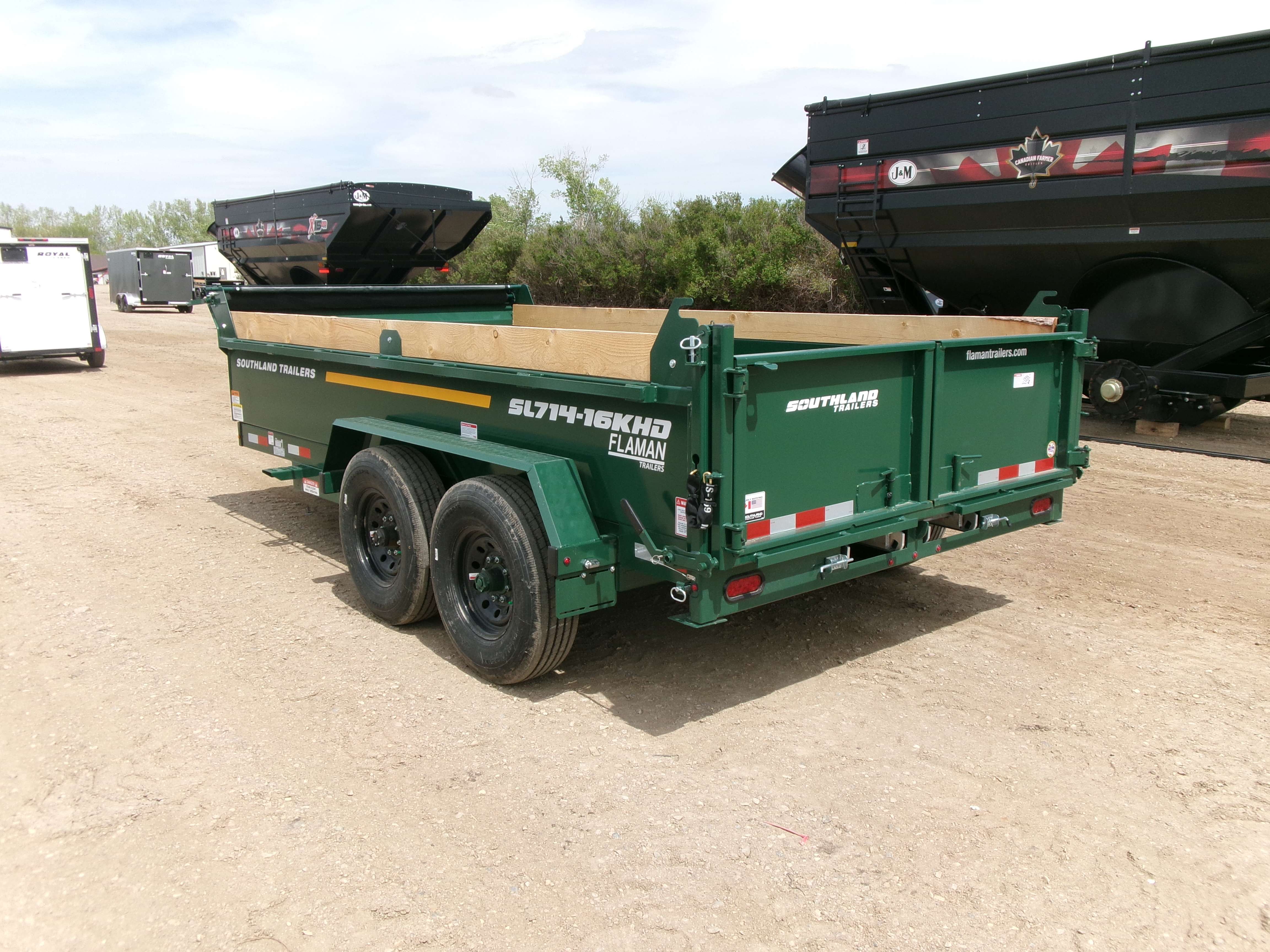 2025 Southland 16K HD 7' x 14' Dump Trailer
