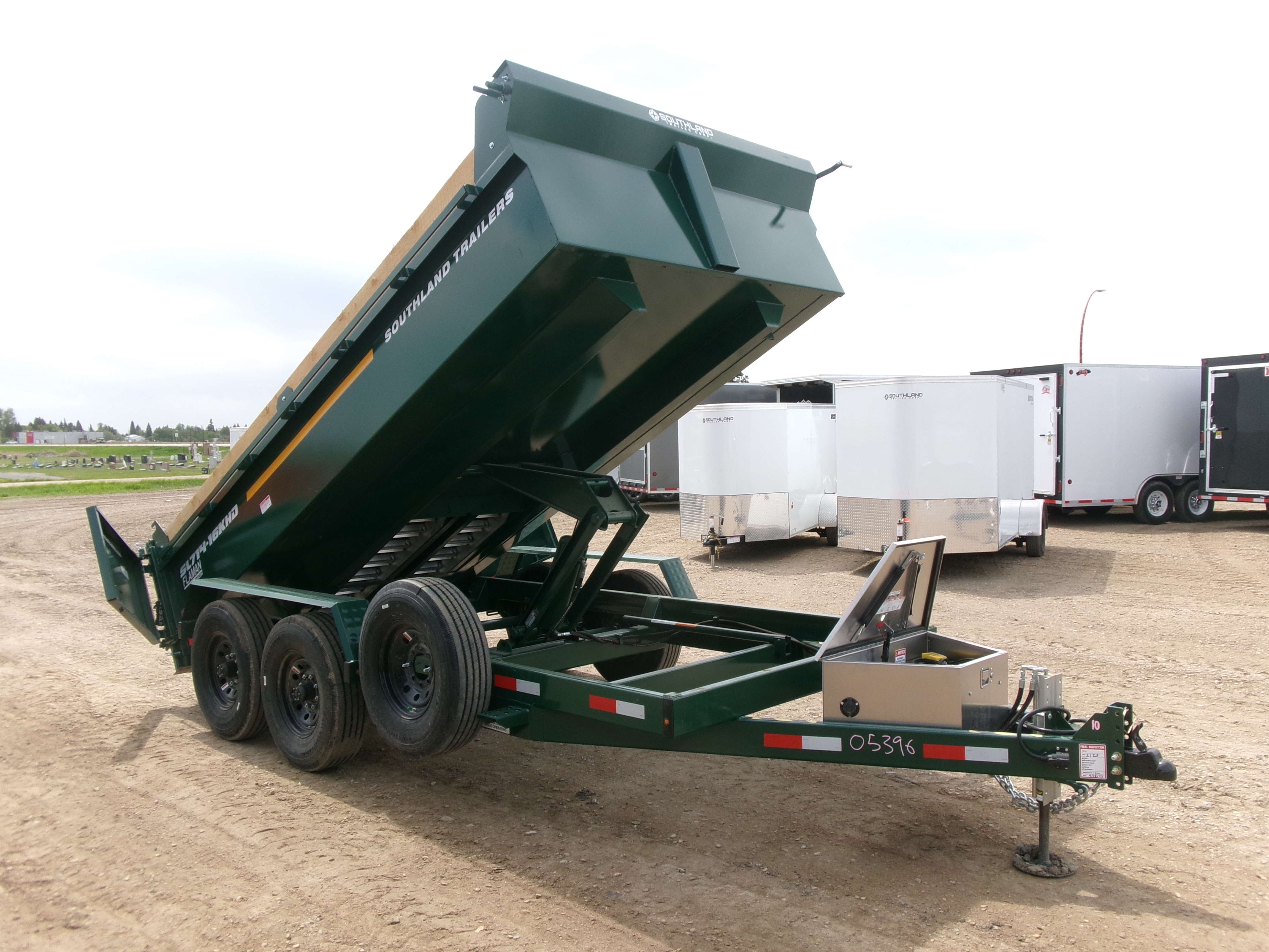 2025 Southland 16K HD 7' x 14' Dump Trailer