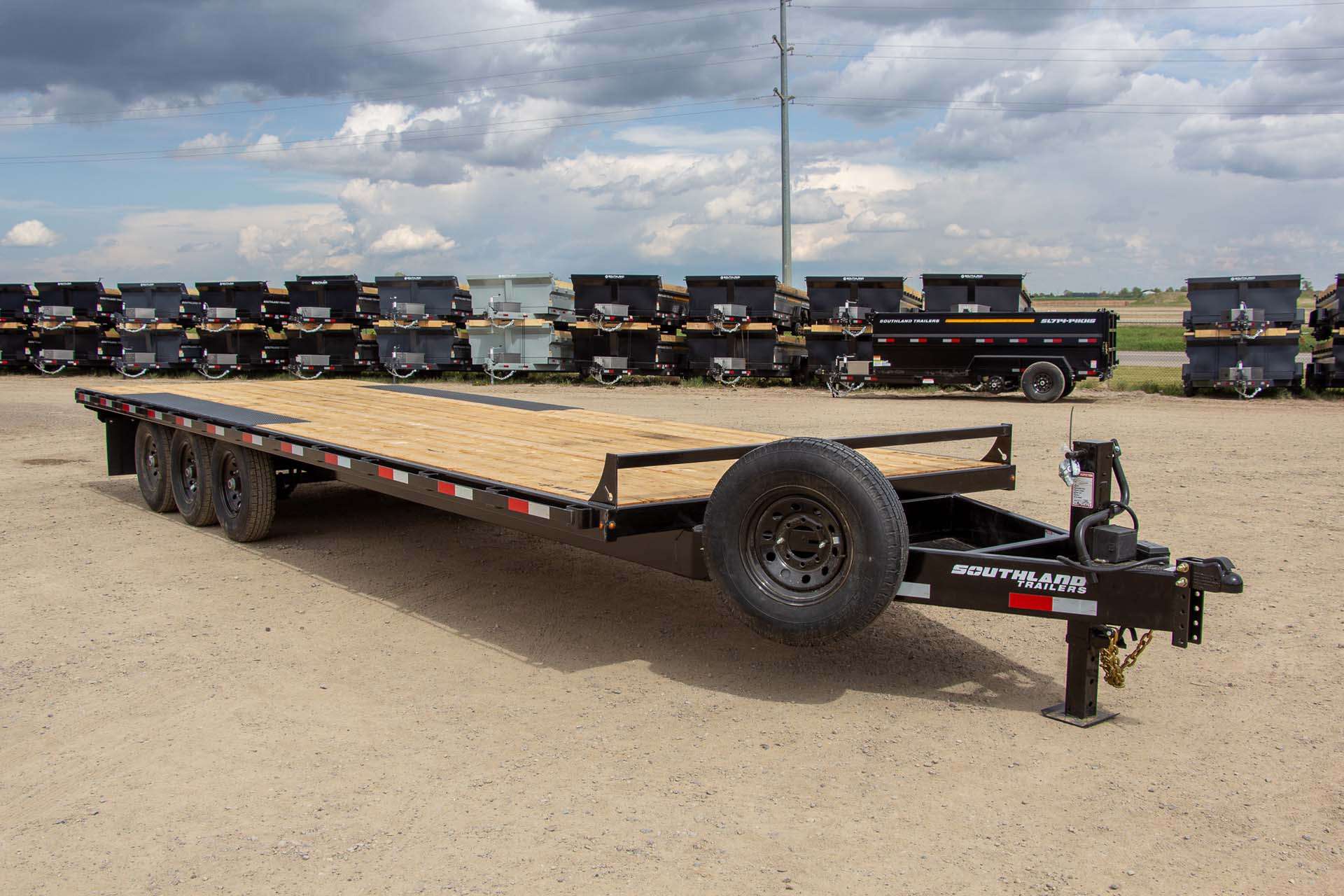 2025 Southland 25' Tri-Axle Highboy Trailer