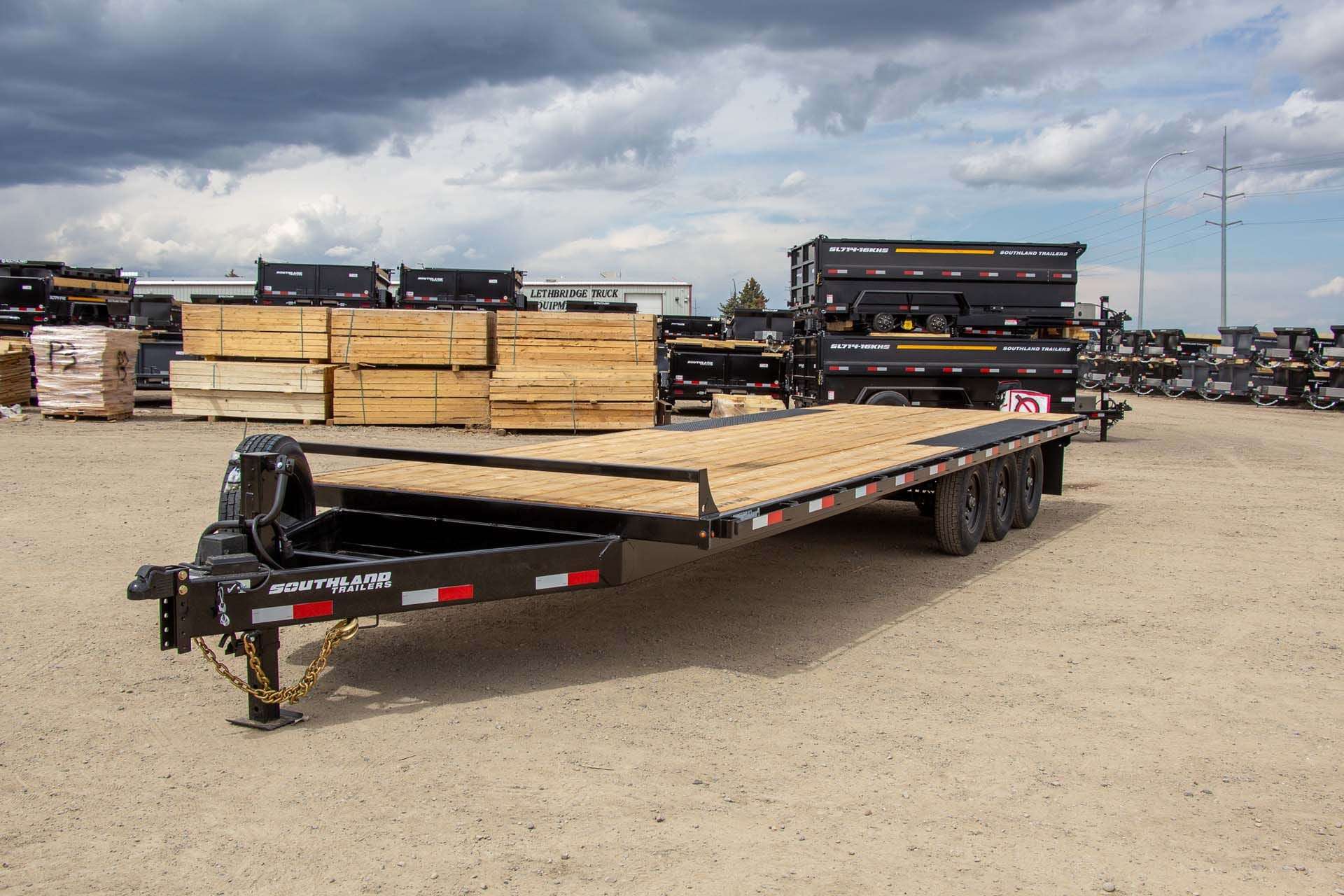 2025 Southland 25' Tri-Axle Highboy Trailer