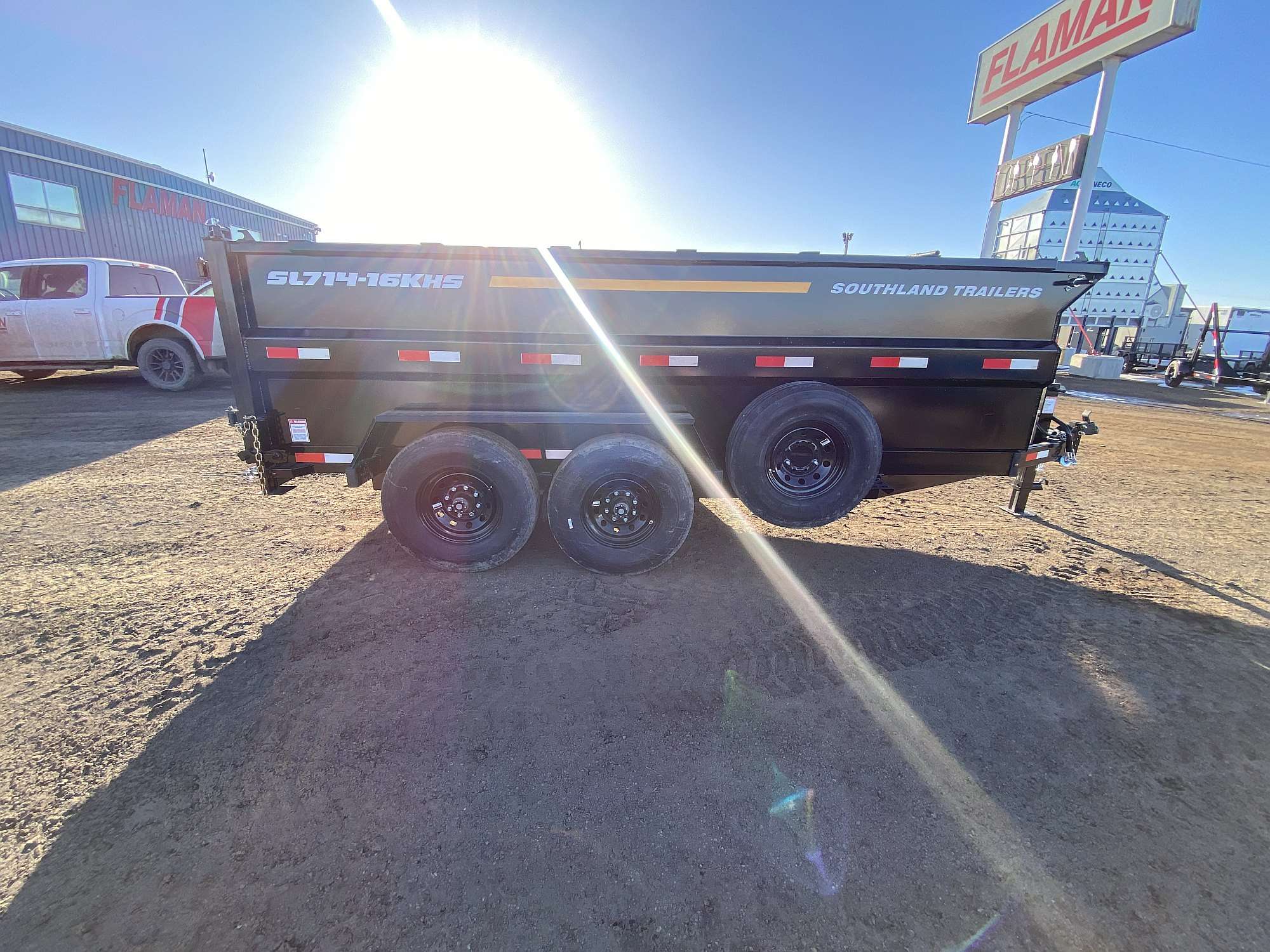 2025 Southland 7'x14' - 16K High Side Dump Trailer