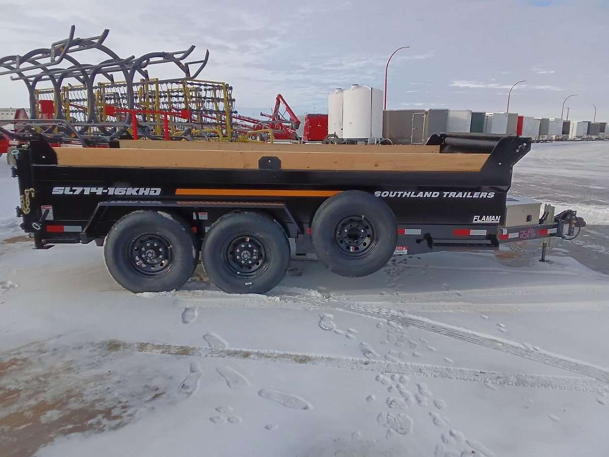 2025 Southland 7'x14' -16KHD Dump Trailer