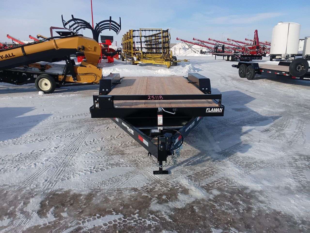 2025 Southland LBA 8'6" x 16' Flat Deck Trailer