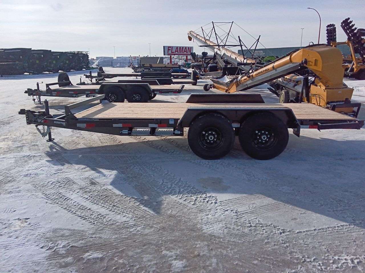 2025 Southland LBA 8'6" x 16' Flat Deck Trailer