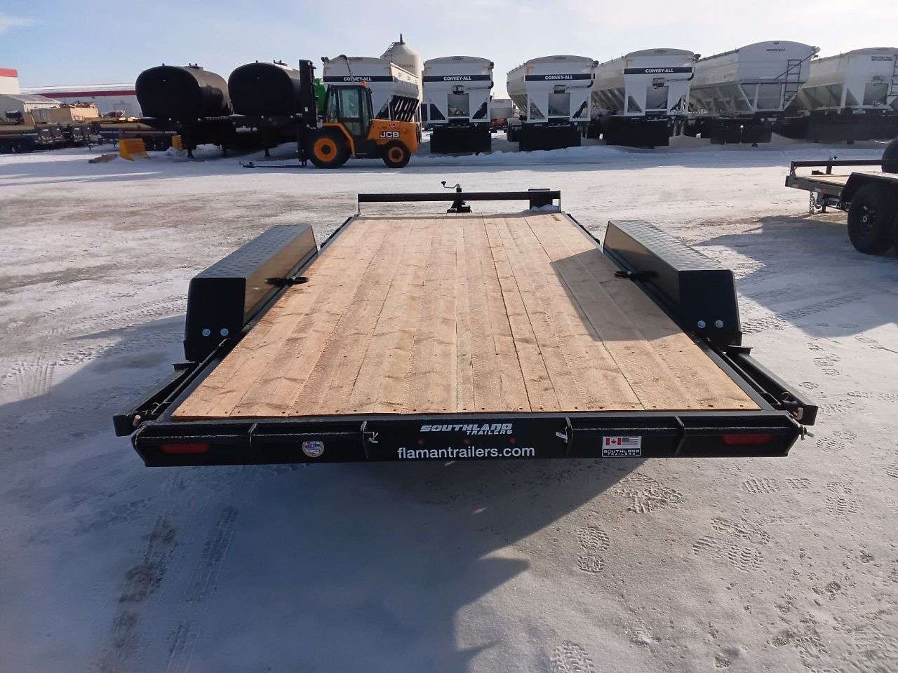 2025 Southland LBA 8'6" x 16' Flat Deck Trailer