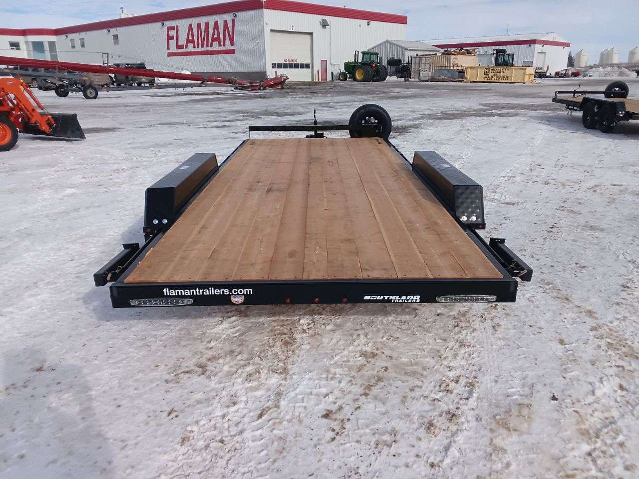 2025 Southland LBA 8'6" x 18' Flat Deck Trailer