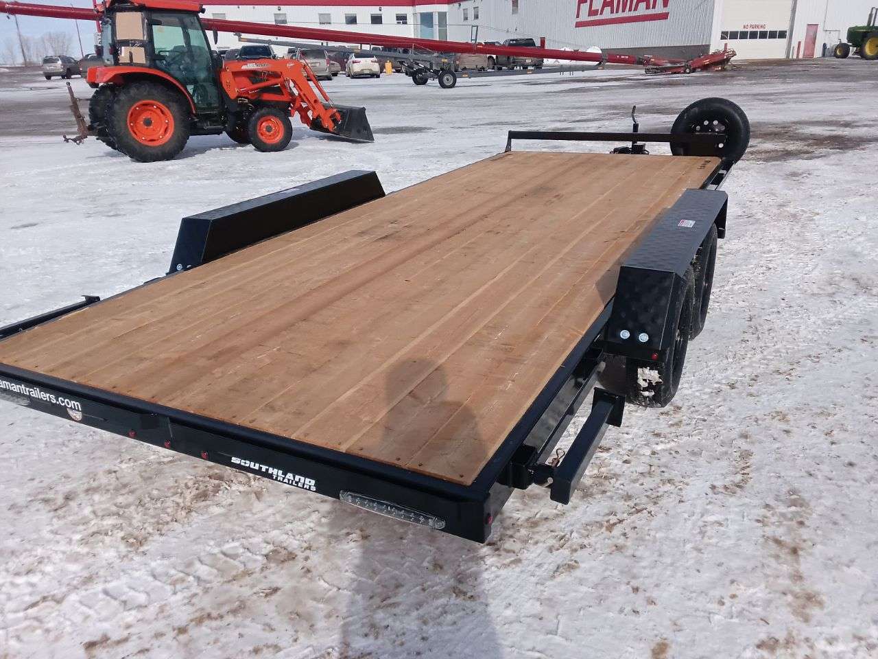 2025 Southland LBA 8'6" x 18' Flat Deck Trailer