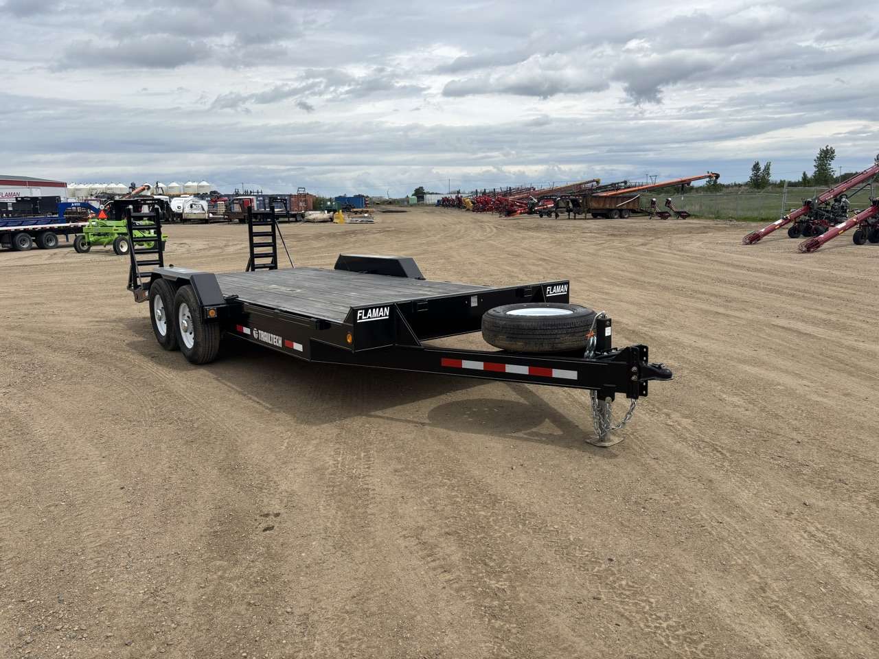 2025 Trailtech 16' + 2' Beavertail Flat Deck Trailer