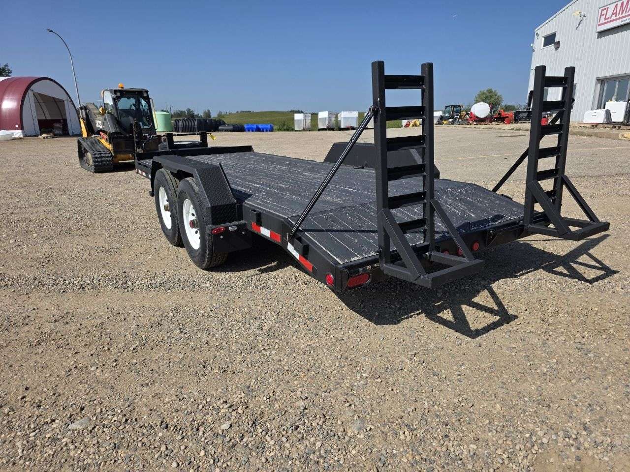 2025 Trailtech 16' + 2' BT Flat Deck Tandem 8K Trailer
