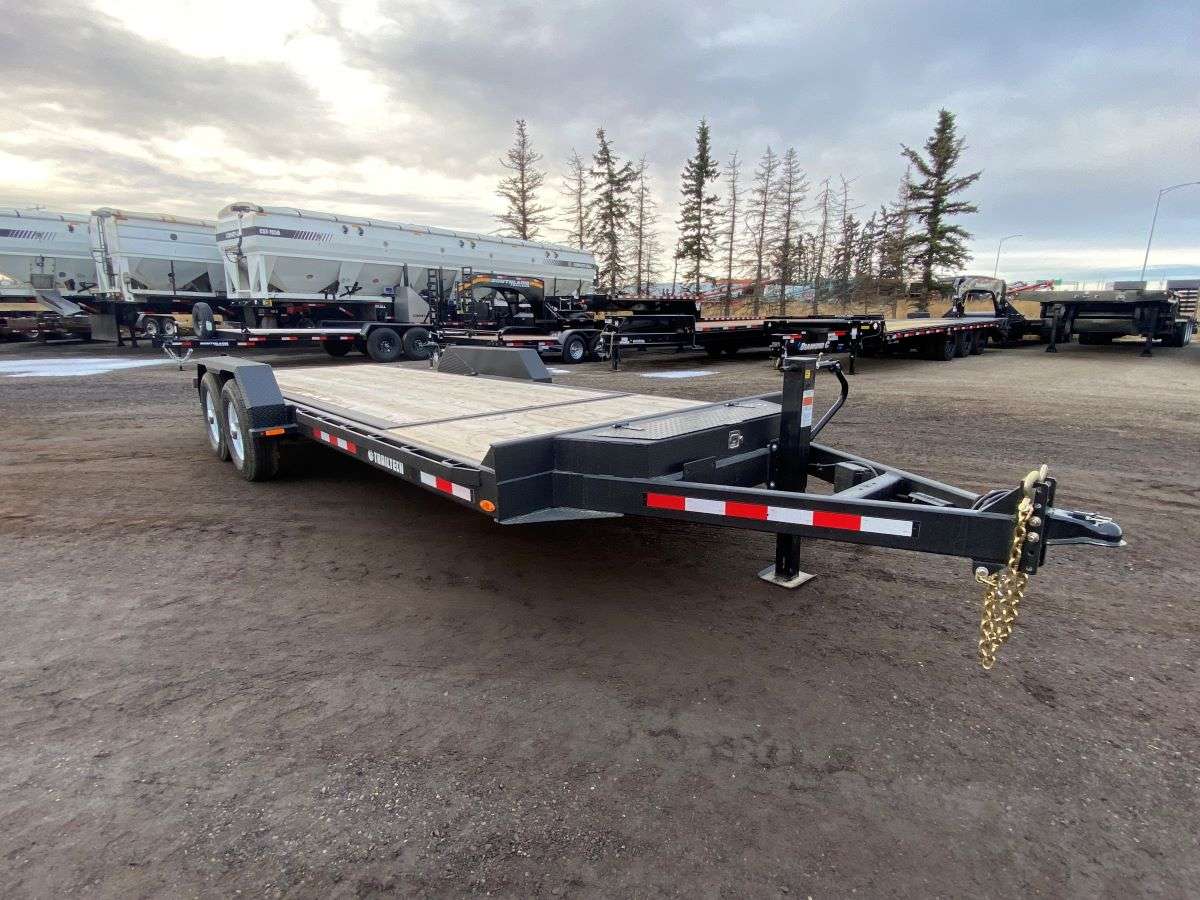 2025 Trailtech 20' Lowboy Flat Deck Tilt Trailer