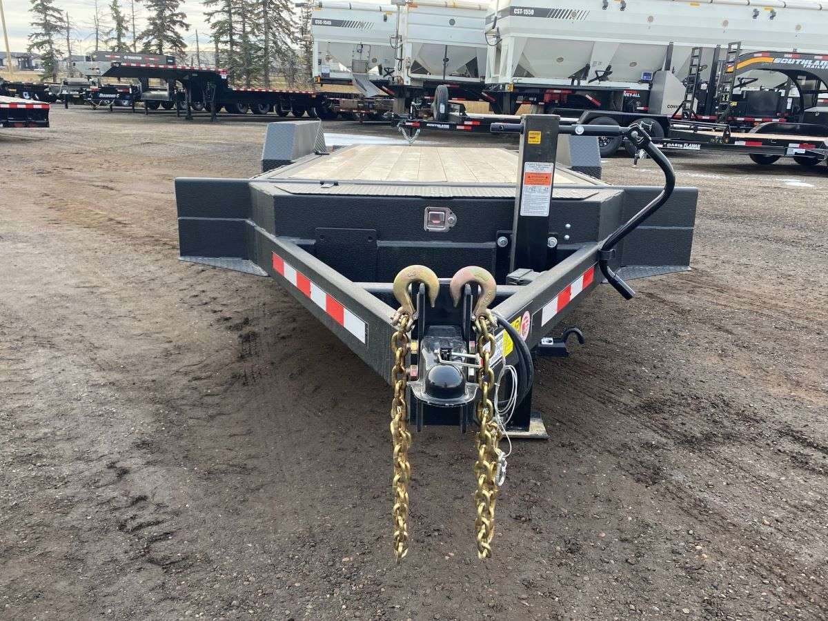 2025 Trailtech 20' Lowboy Flat Deck Tilt Trailer