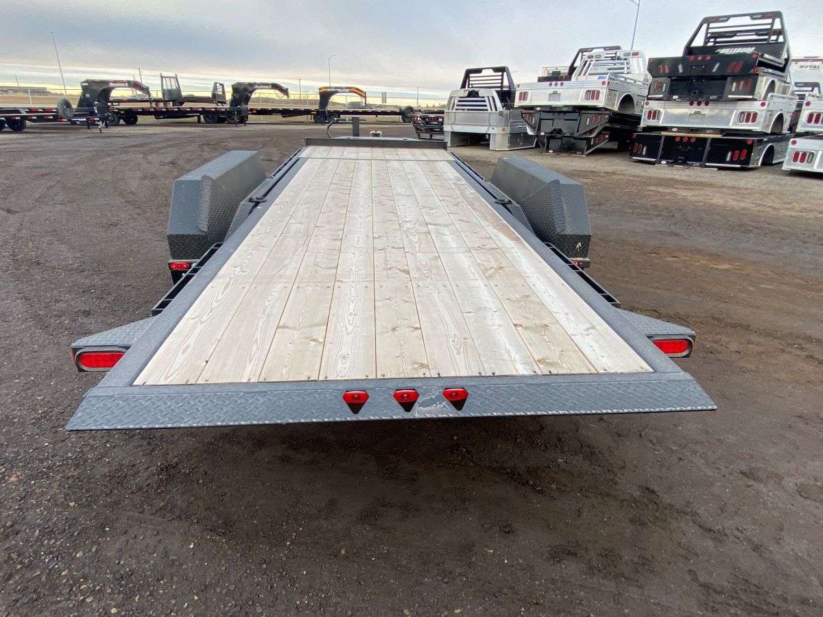 2025 Trailtech 20' Lowboy Flat Deck Tilt Trailer