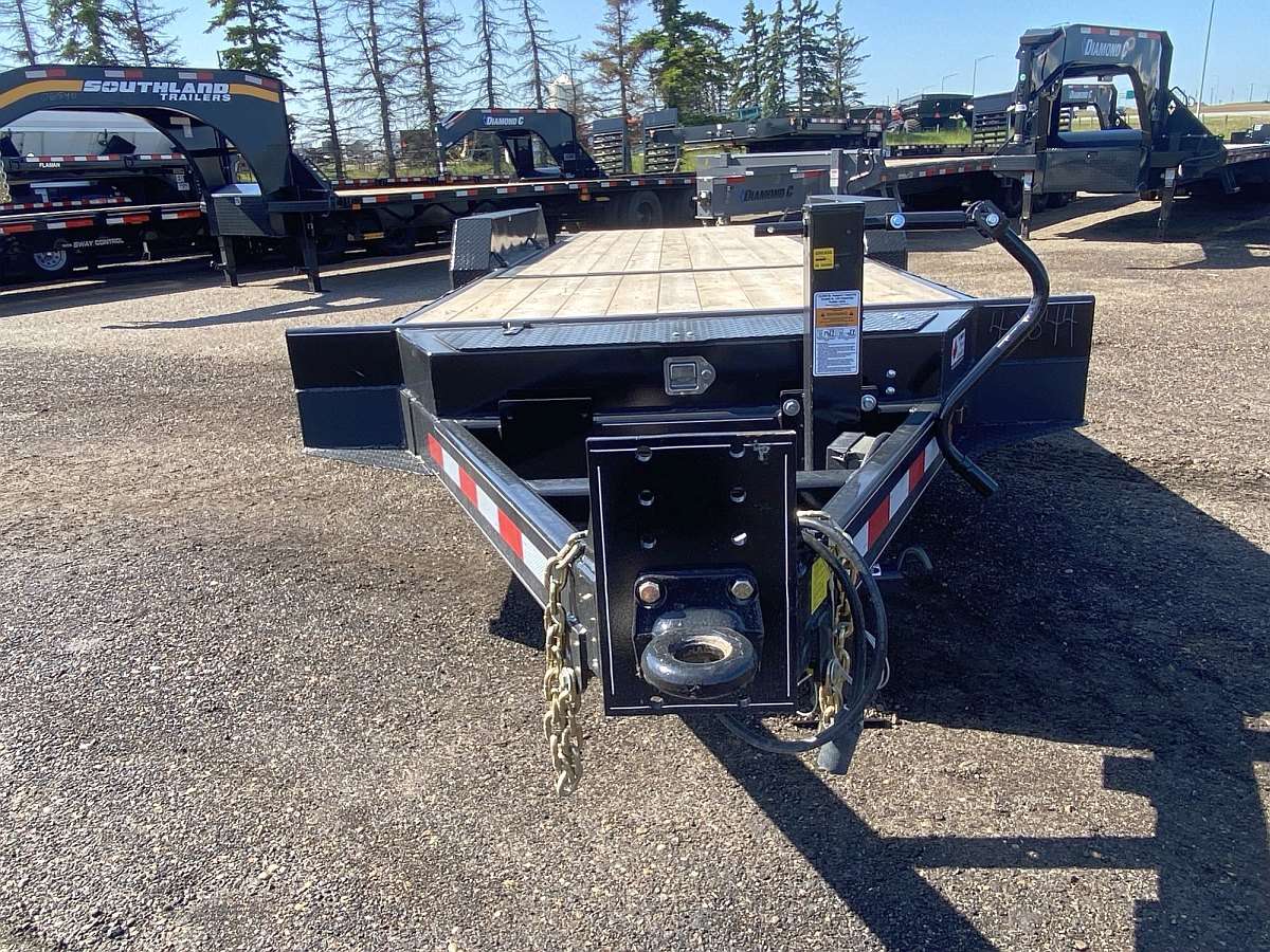 2025 Trailtech 24' Lowboy Flat Deck Tilt Trailer