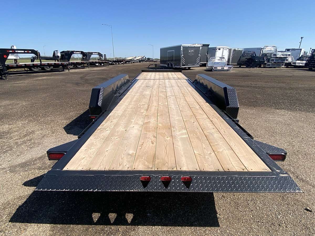 2025 Trailtech 24' Lowboy Flat Deck Tilt Trailer