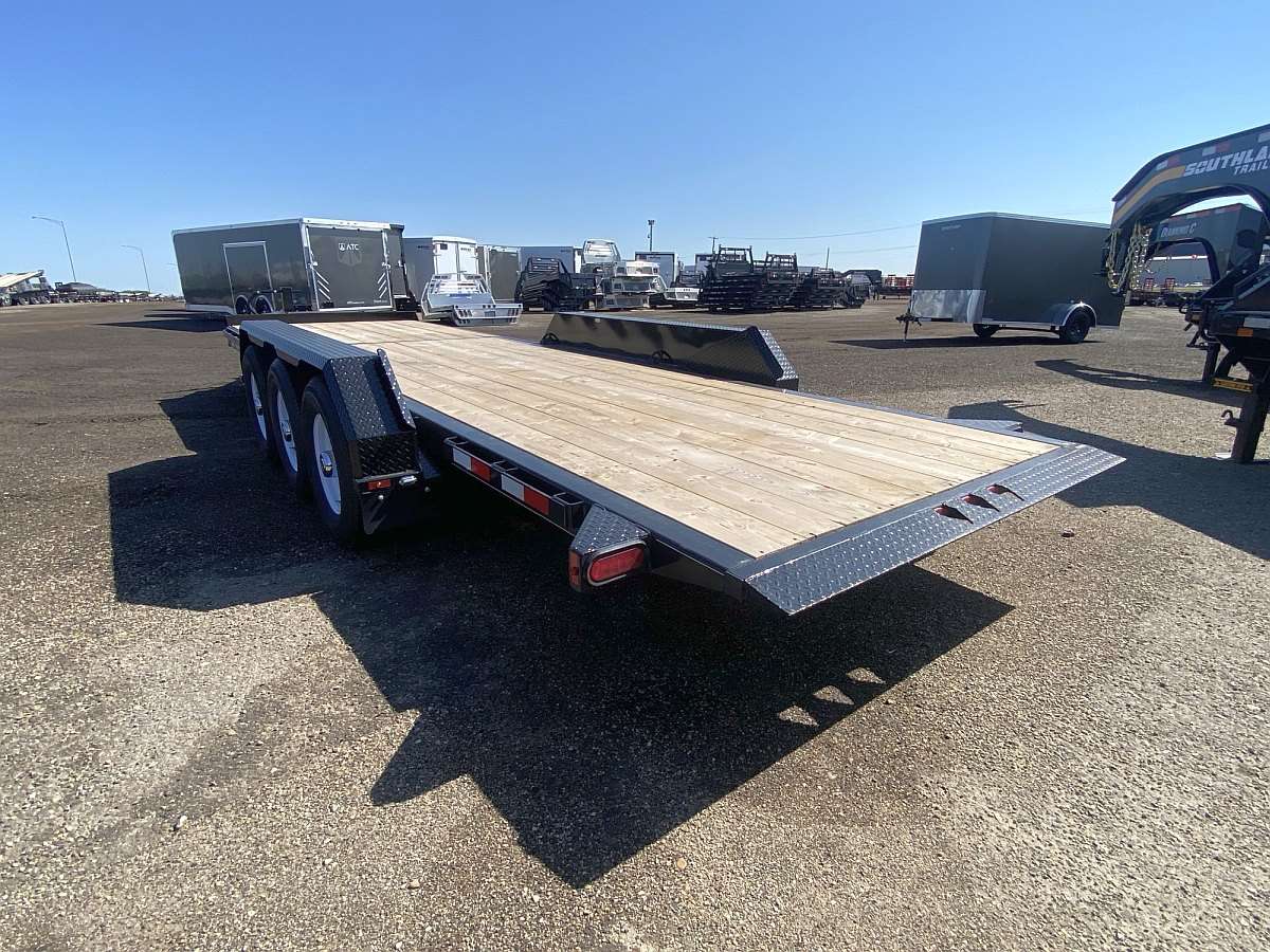 2025 Trailtech 24' Lowboy Flat Deck Tilt Trailer