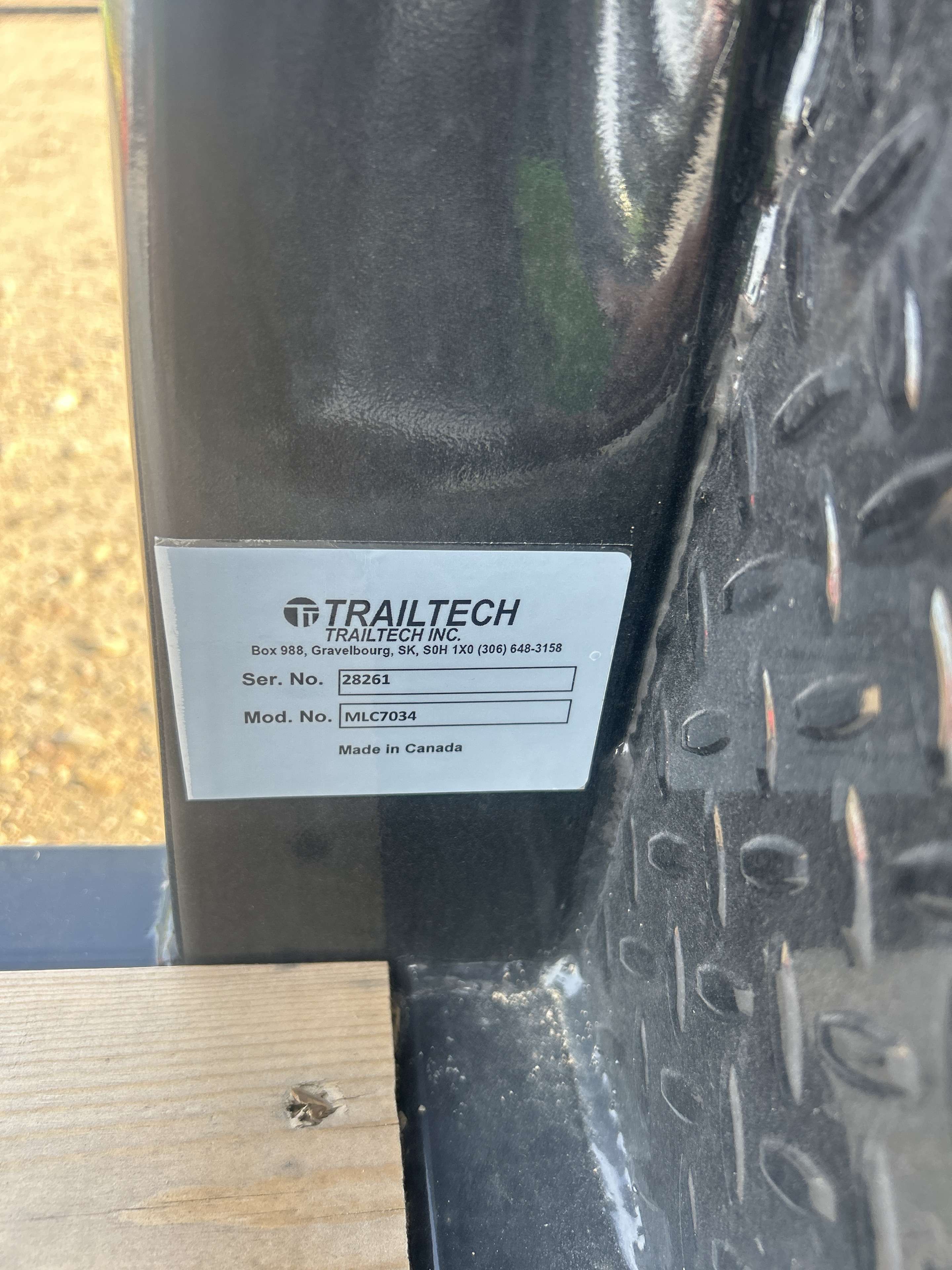 2025 Trailtech 7' Truck Deck