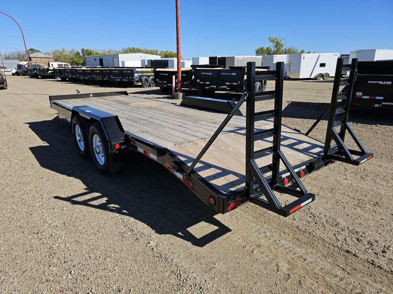 2025 Trailtech CELR 8'6" x 20' Beavertail Flat Deck