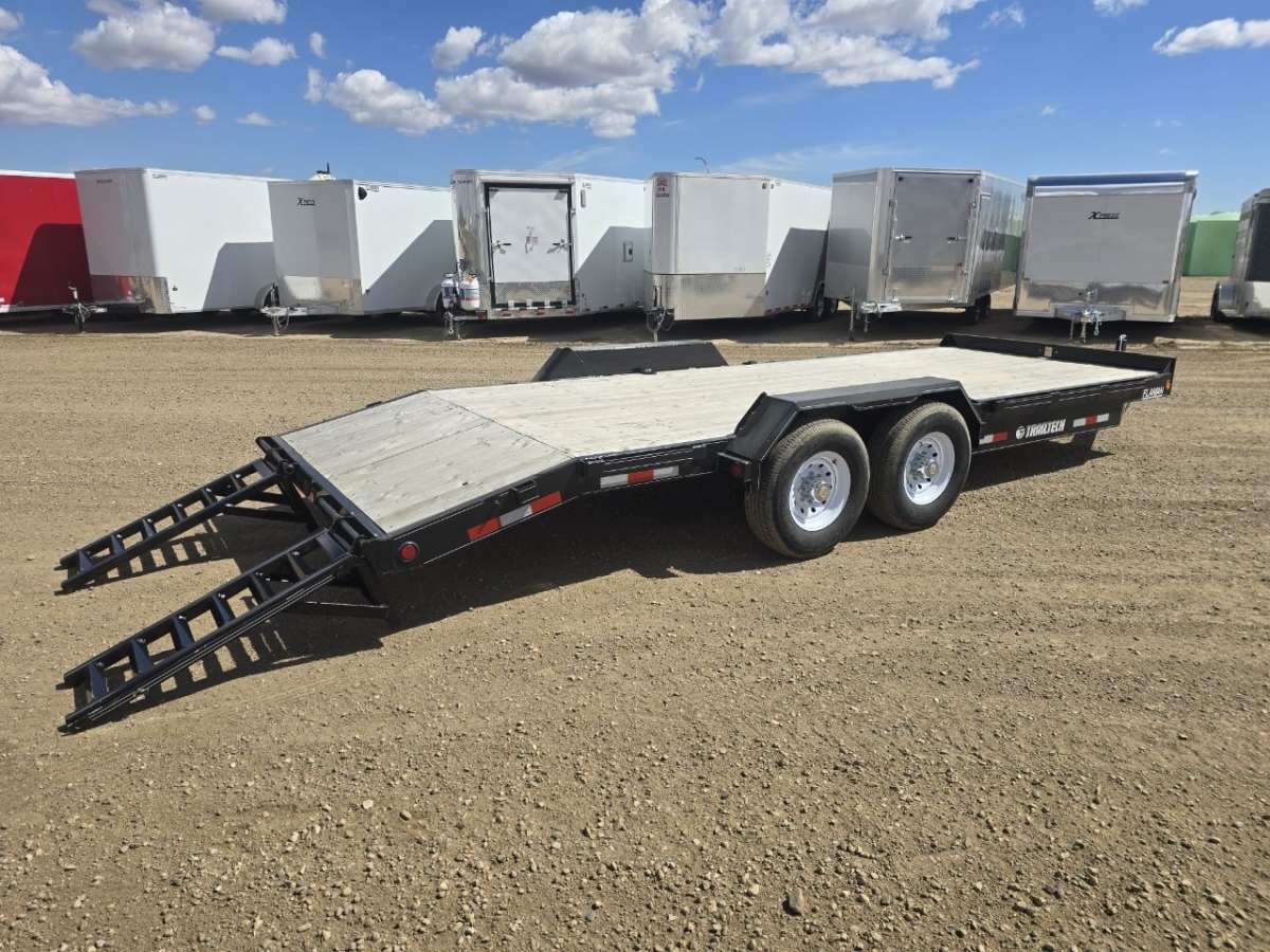 2025 Trailtech CELR 8'6" x 20' Beavertail Flat Deck