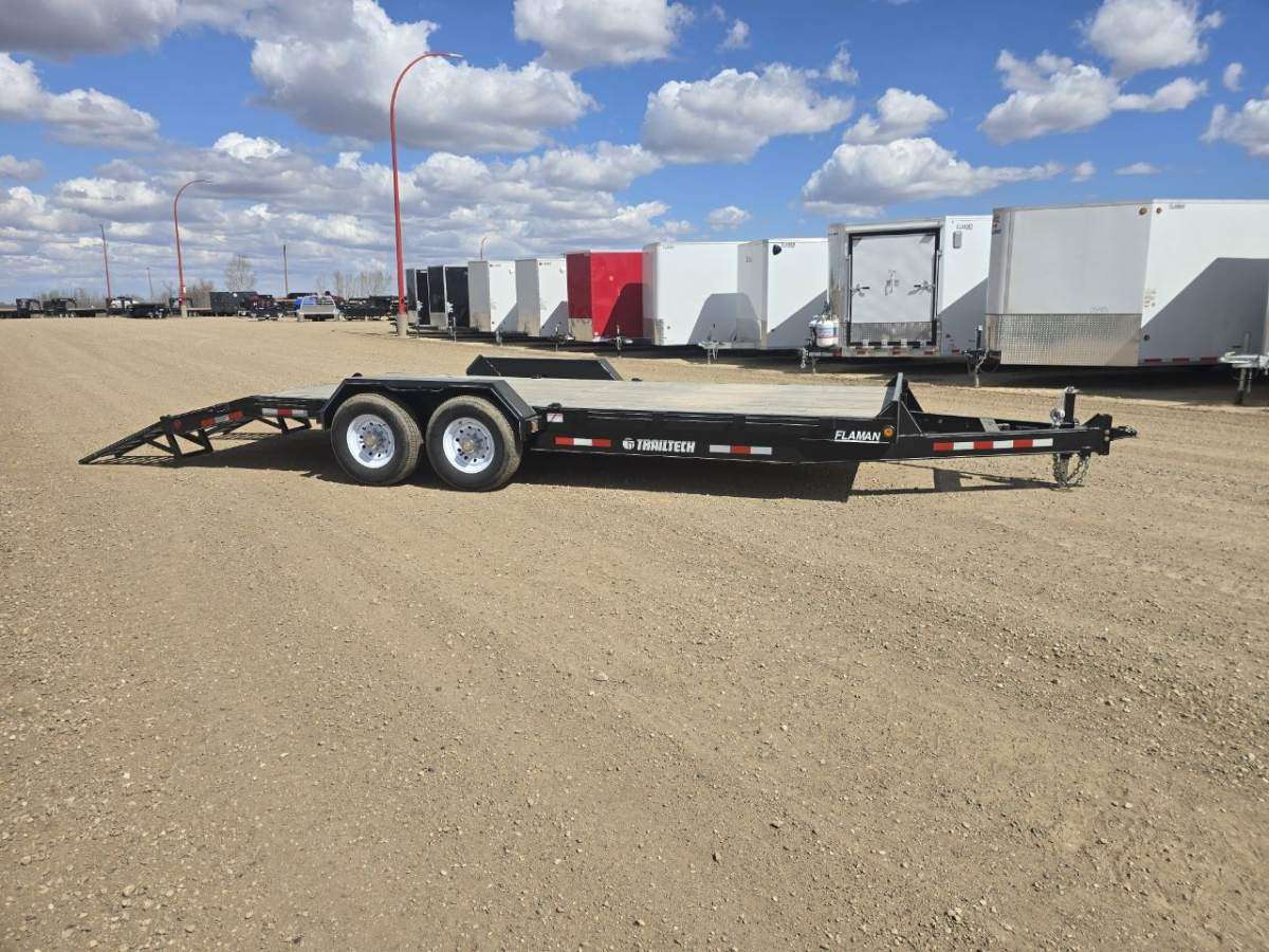 2025 Trailtech CELR 8'6" x 20' Beavertail Flat Deck