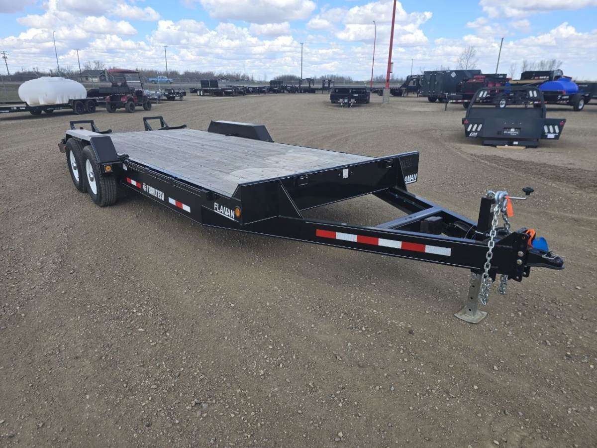 2025 Trailtech CELR 8'6" x 20' Beavertail Flat Deck